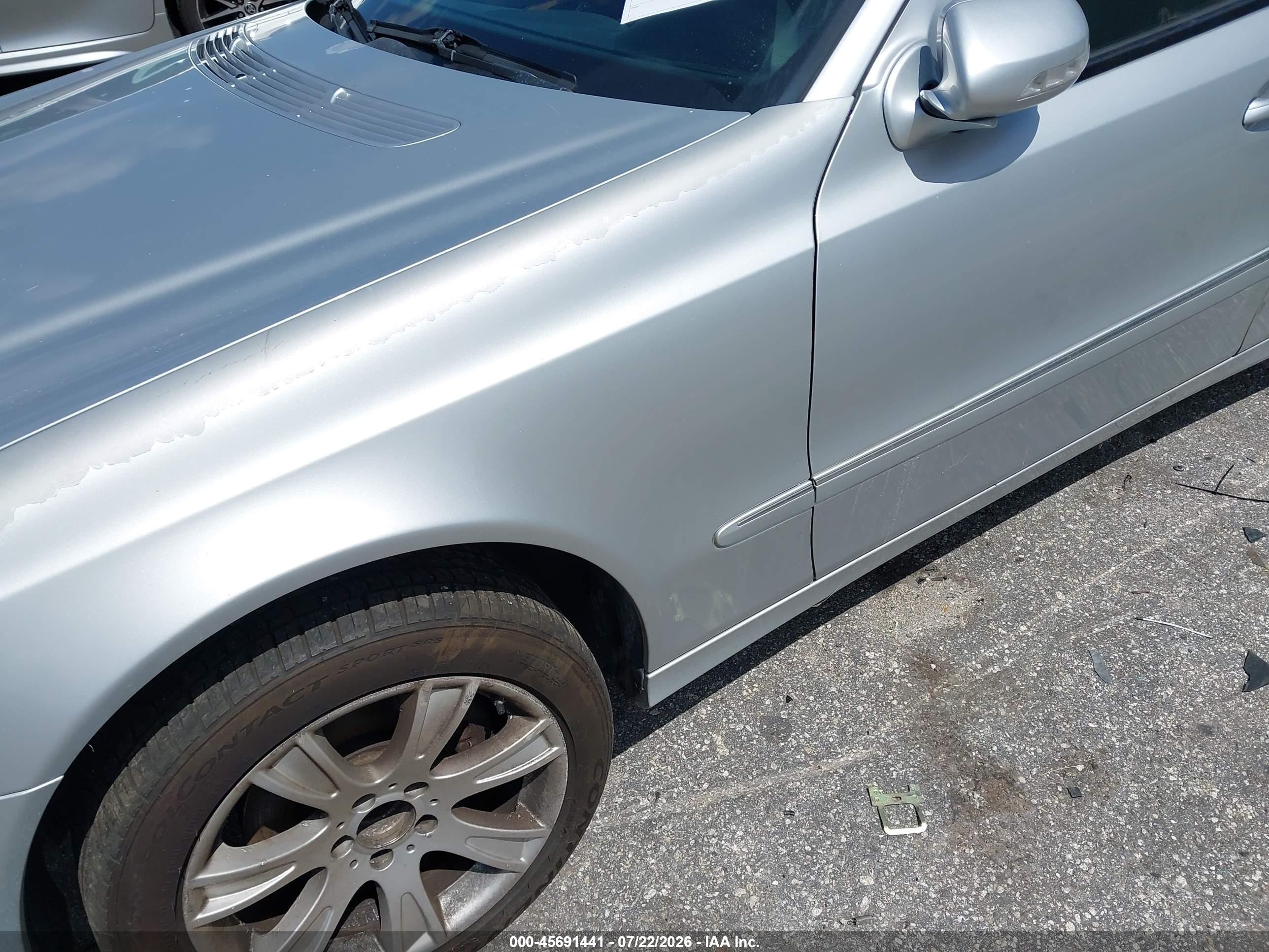 2009 Mercedes-benz E 350 4matic Серебряный vin: WDBUH87X19B419731