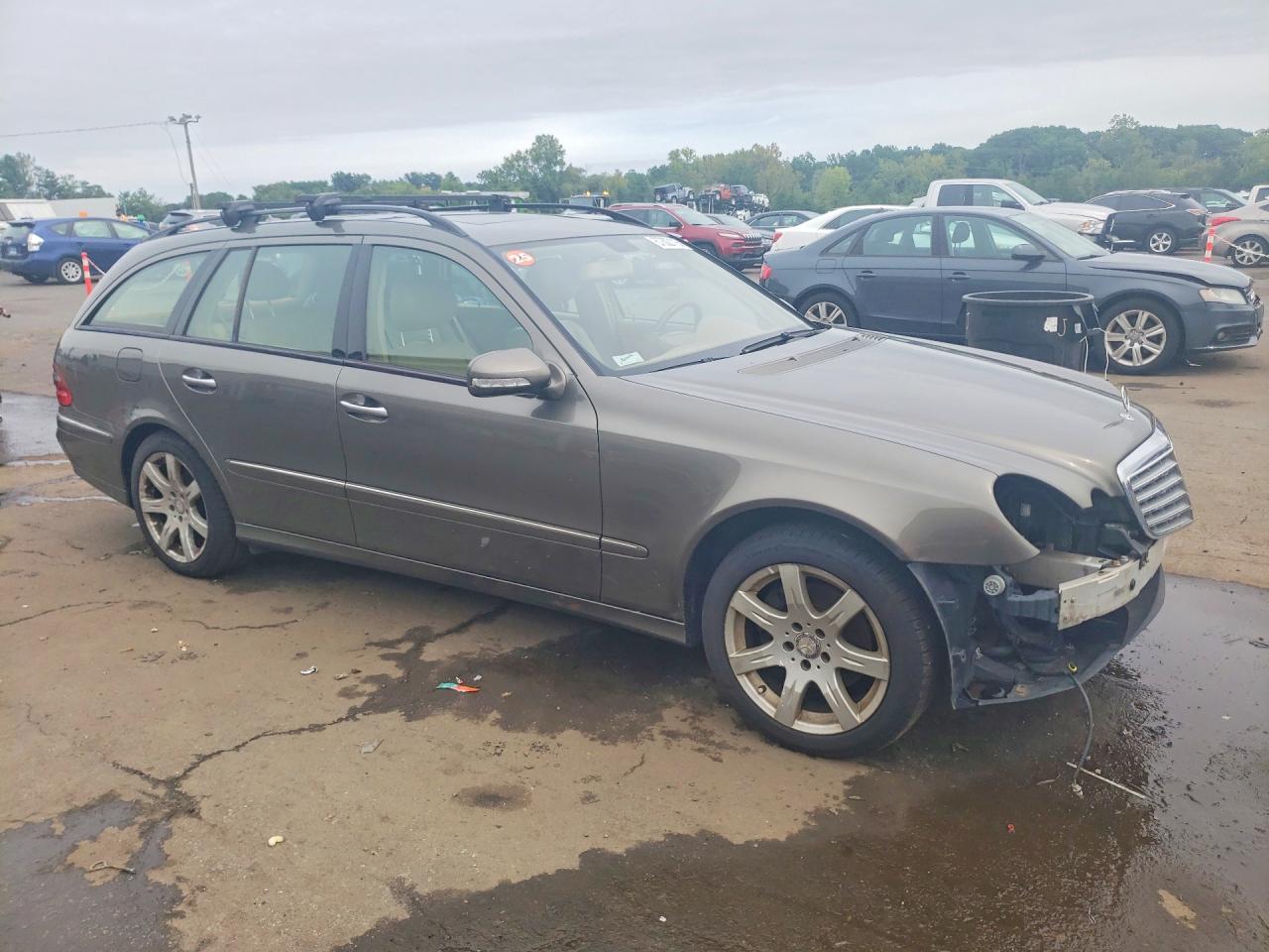 2008 Mercedes-benz E 350 4matic Wagon Tan vin: WDBUH87X28B191284