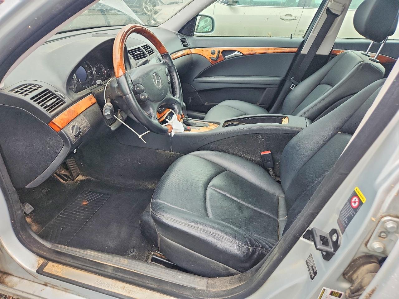 2009 Mercedes-benz E 350 4matic Silver vin: WDBUH87X29B366585