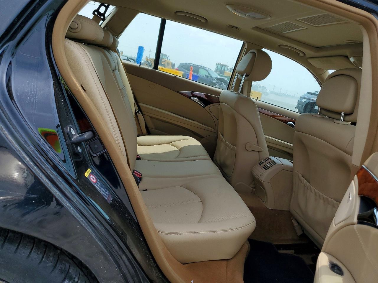 2008 Mercedes-benz E 350 4matic Wagon Black vin: WDBUH87X38B328345