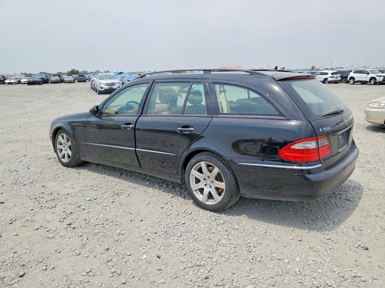 2008 Mercedes-benz E 350 4matic Wagon Black vin: WDBUH87X38B328345