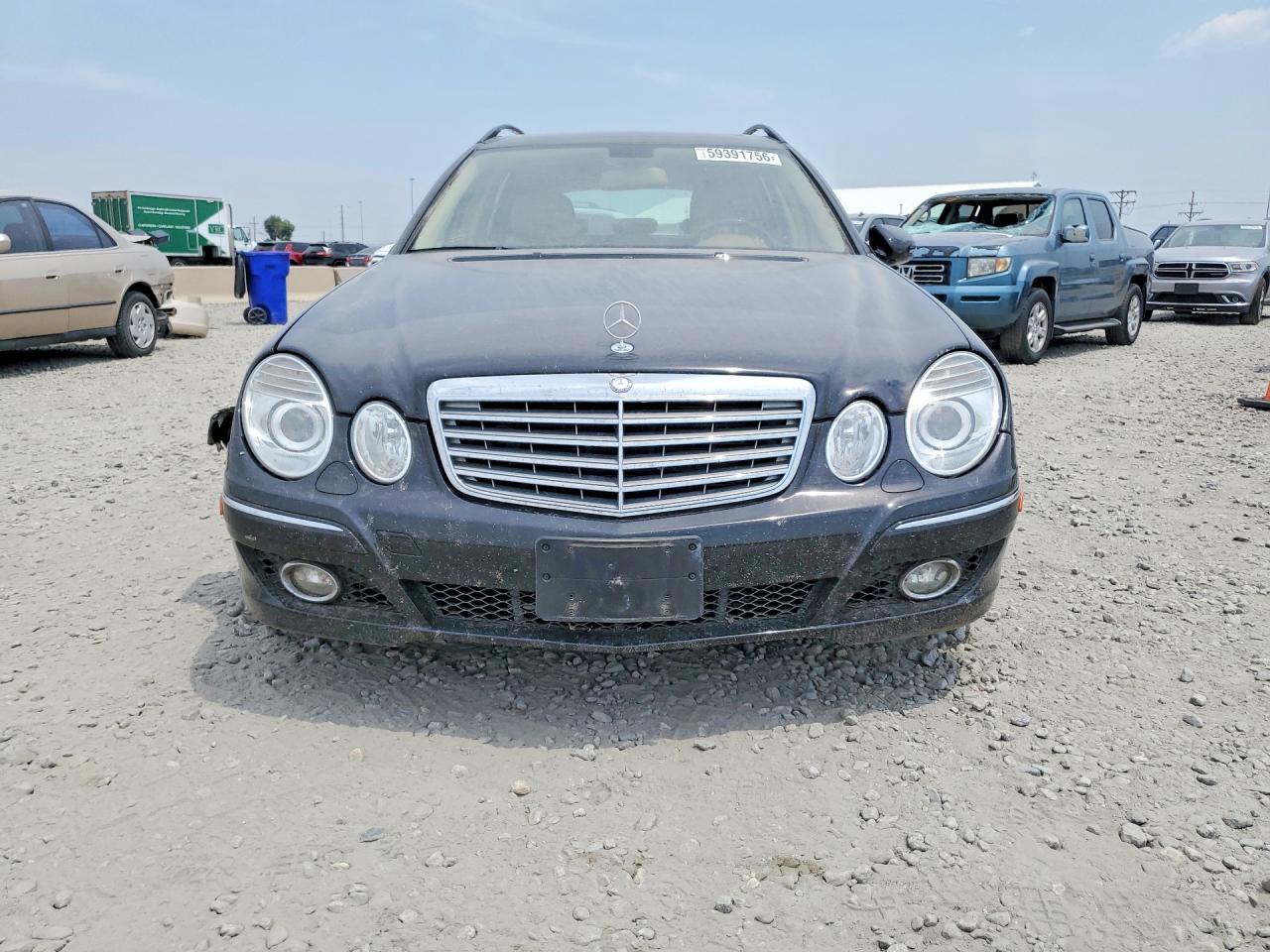 2008 Mercedes-benz E 350 4matic Wagon Black vin: WDBUH87X38B328345