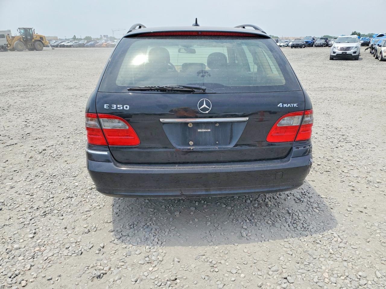 2008 Mercedes-benz E 350 4matic Wagon Black vin: WDBUH87X38B328345