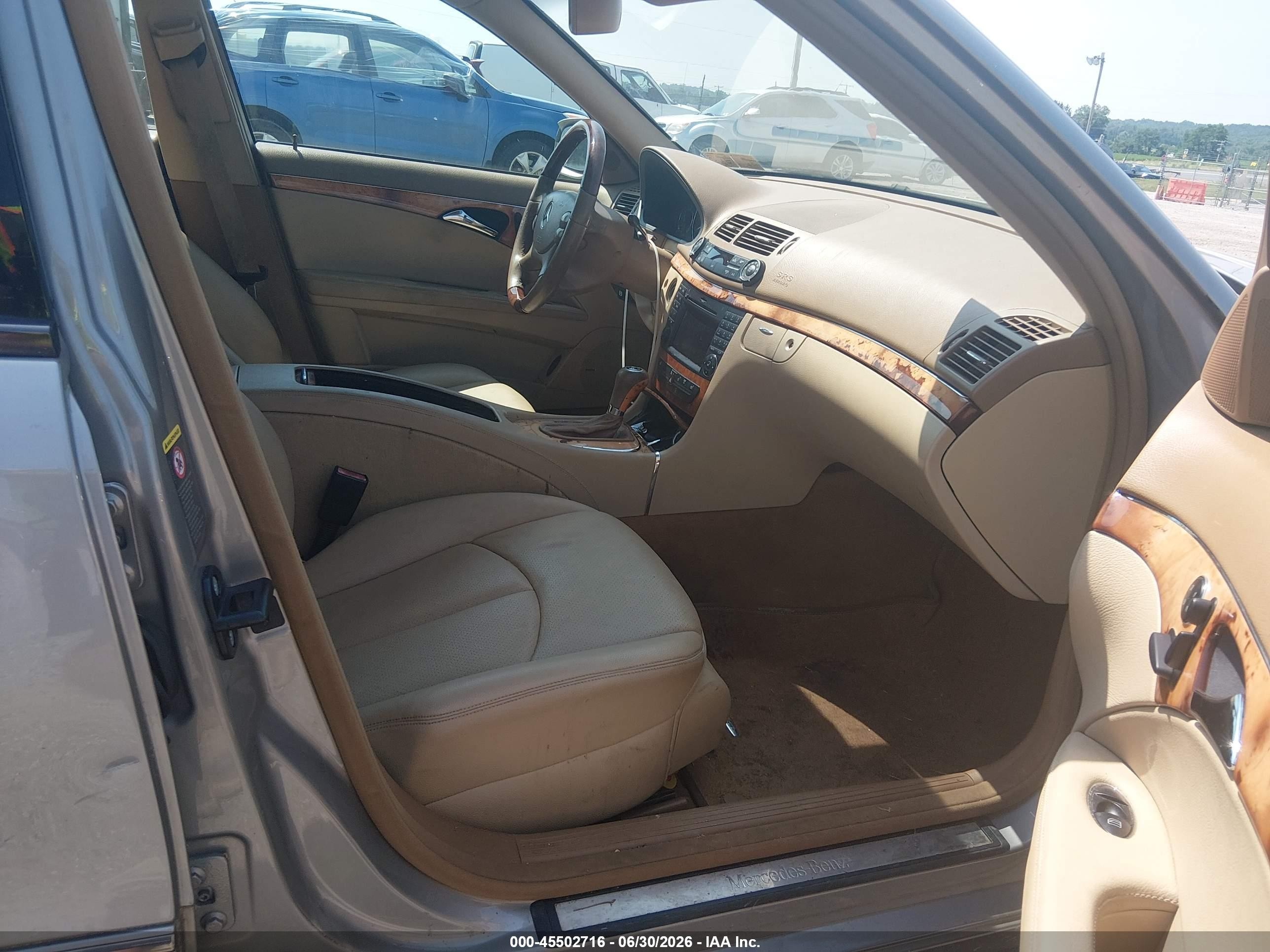 2009 Mercedes-benz E 350 4matic Silver vin: WDBUH87X39B392337