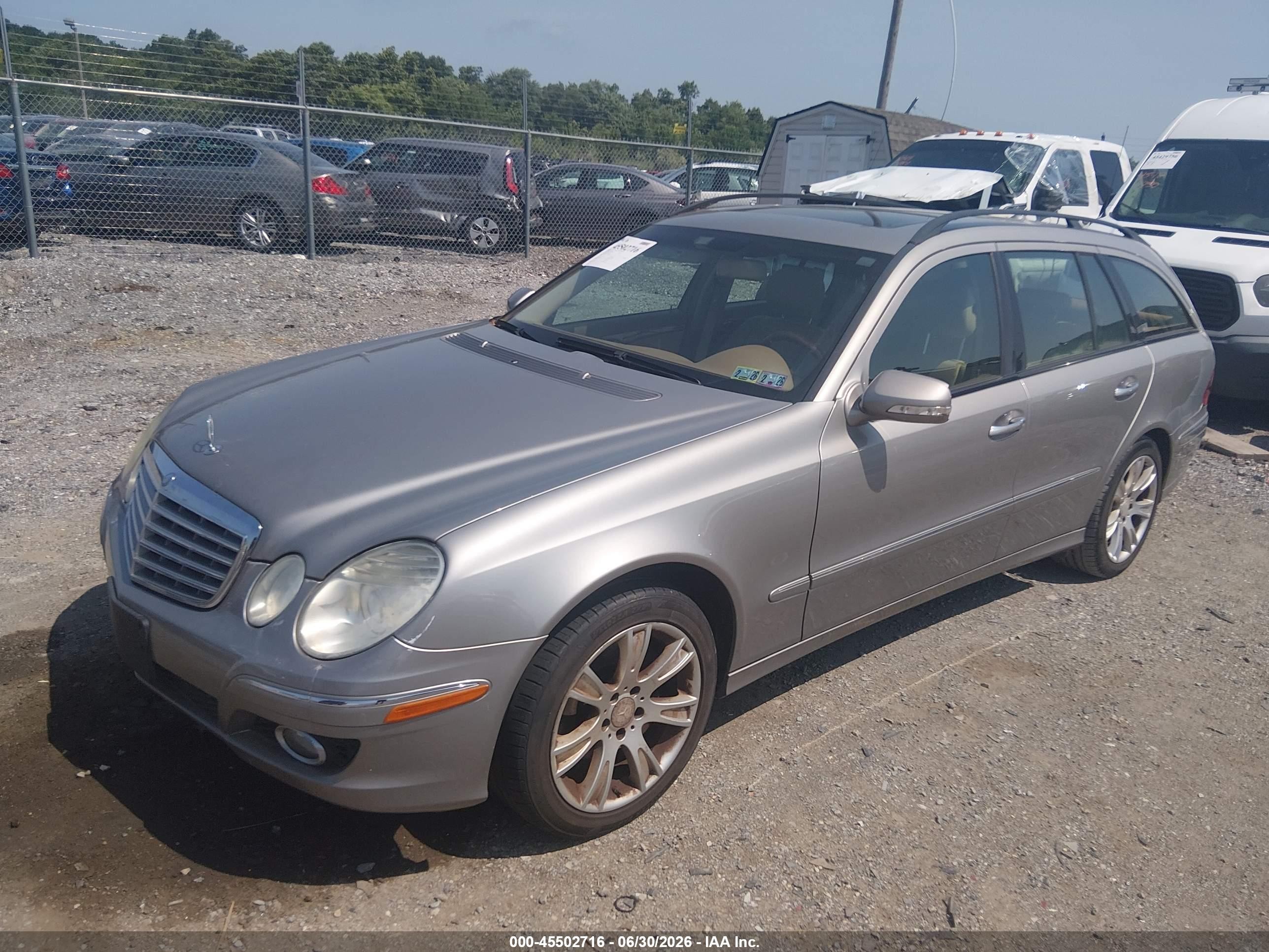2009 Mercedes-benz E 350 4matic Silver vin: WDBUH87X39B392337