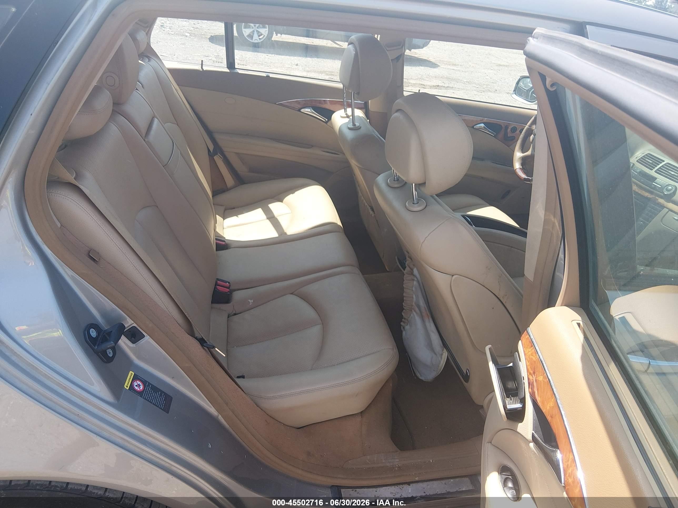2009 Mercedes-benz E 350 4matic Silver vin: WDBUH87X39B392337