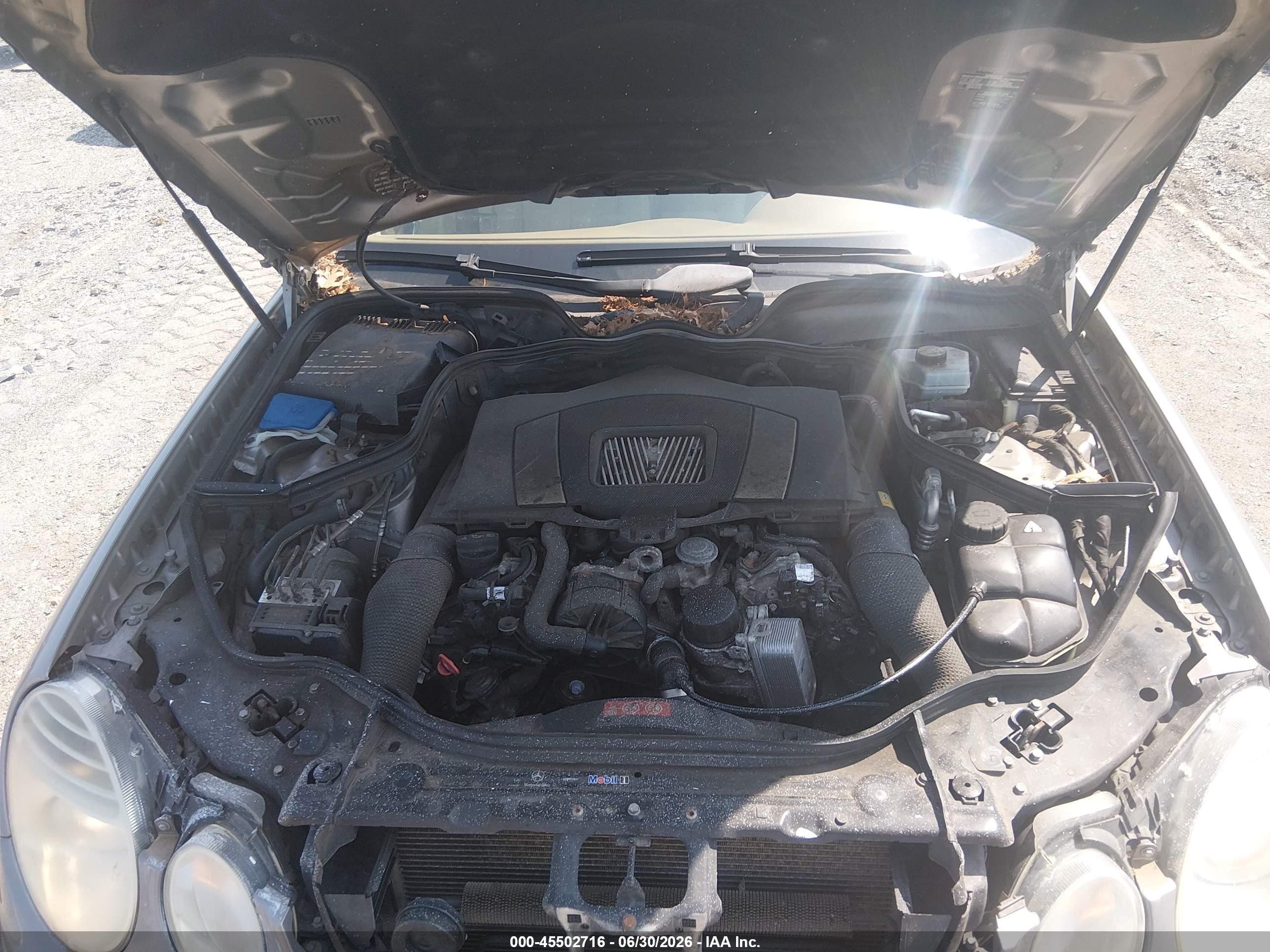 2009 Mercedes-benz E 350 4matic Silver vin: WDBUH87X39B392337