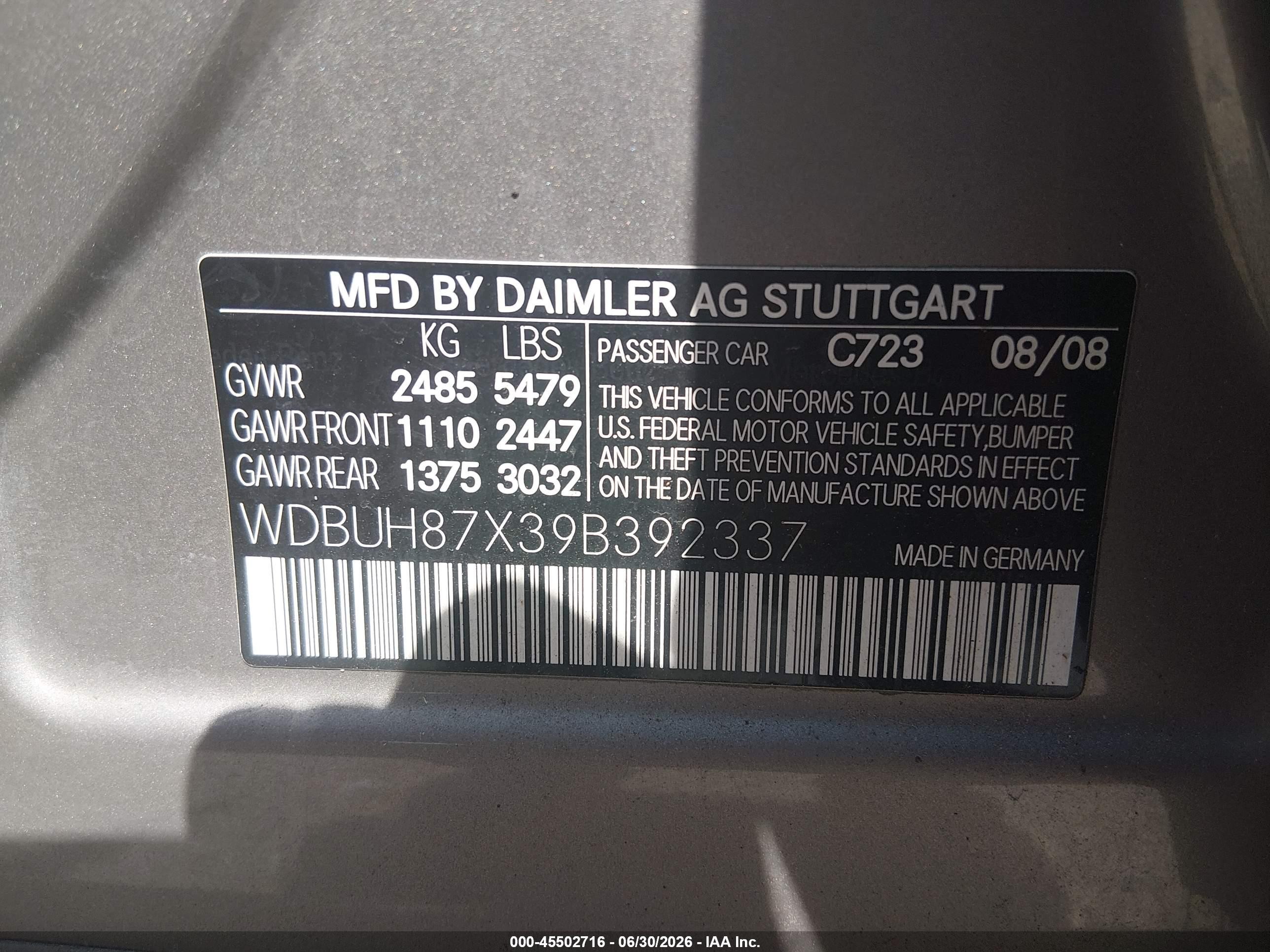 2009 Mercedes-benz E 350 4matic Silver vin: WDBUH87X39B392337