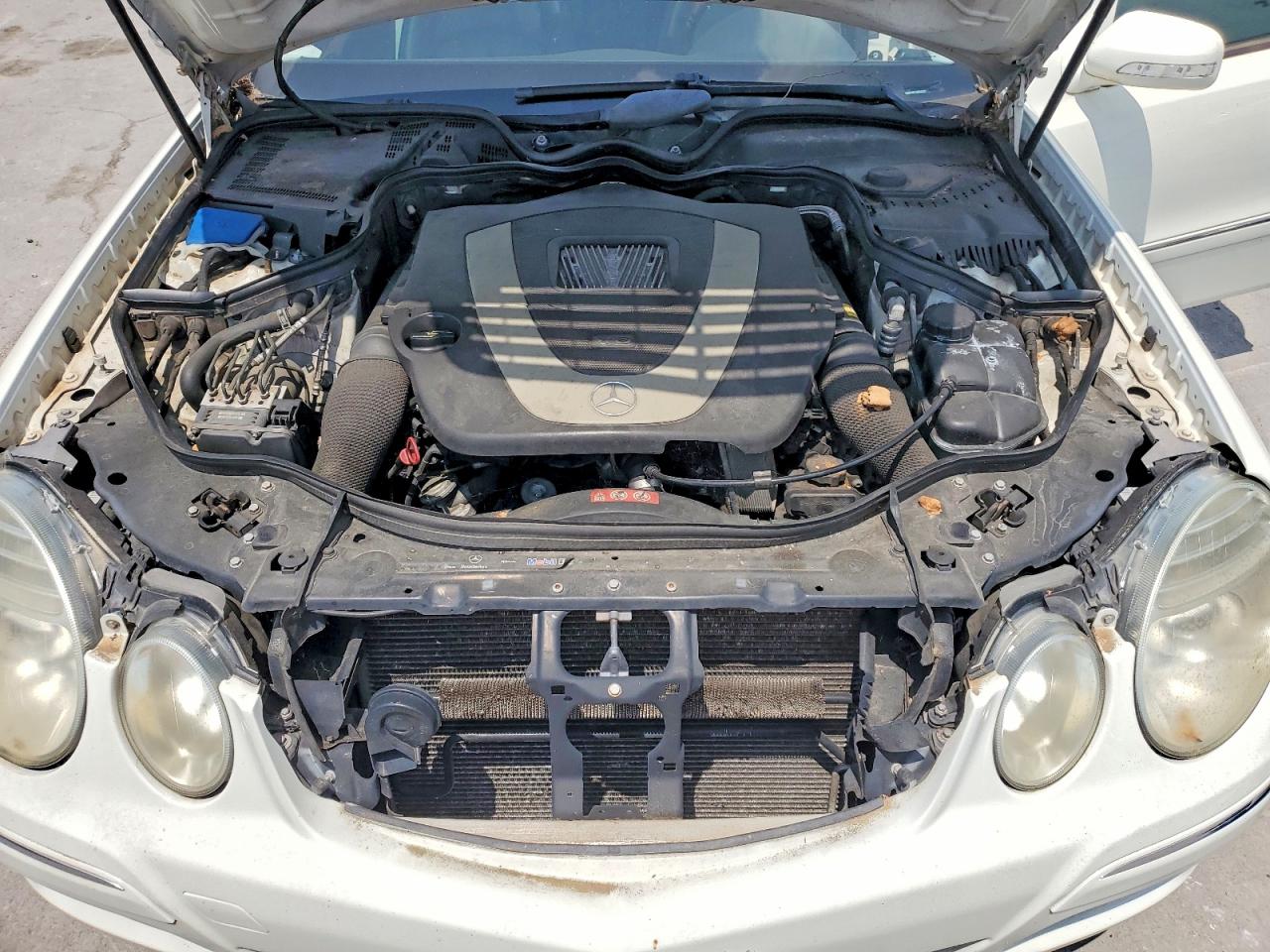 2008 Mercedes-benz E 350 4matic Wagon White vin: WDBUH87X48B242221