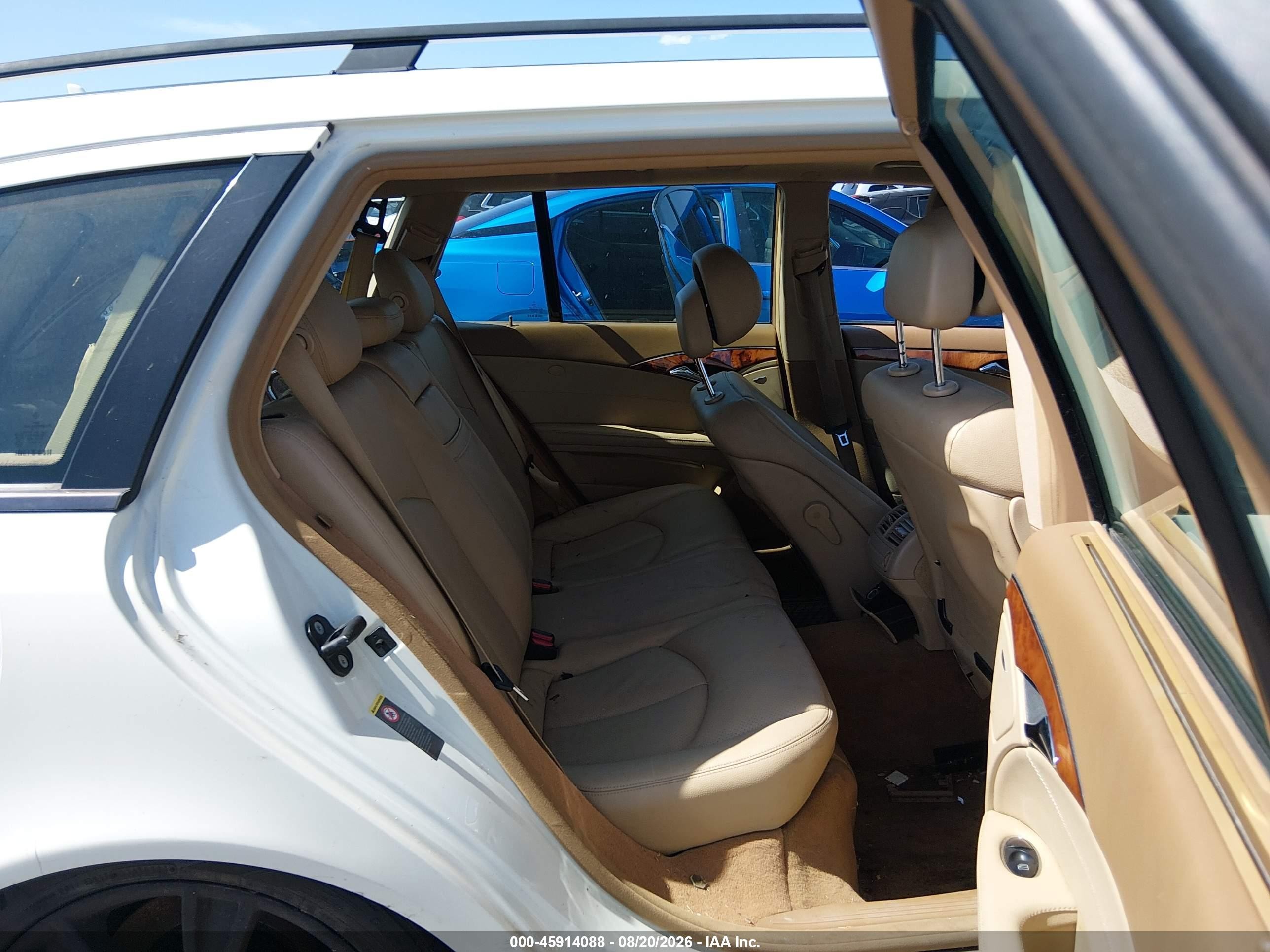 2009 Mercedes-benz E 350 4matic White vin: WDBUH87X49B366300