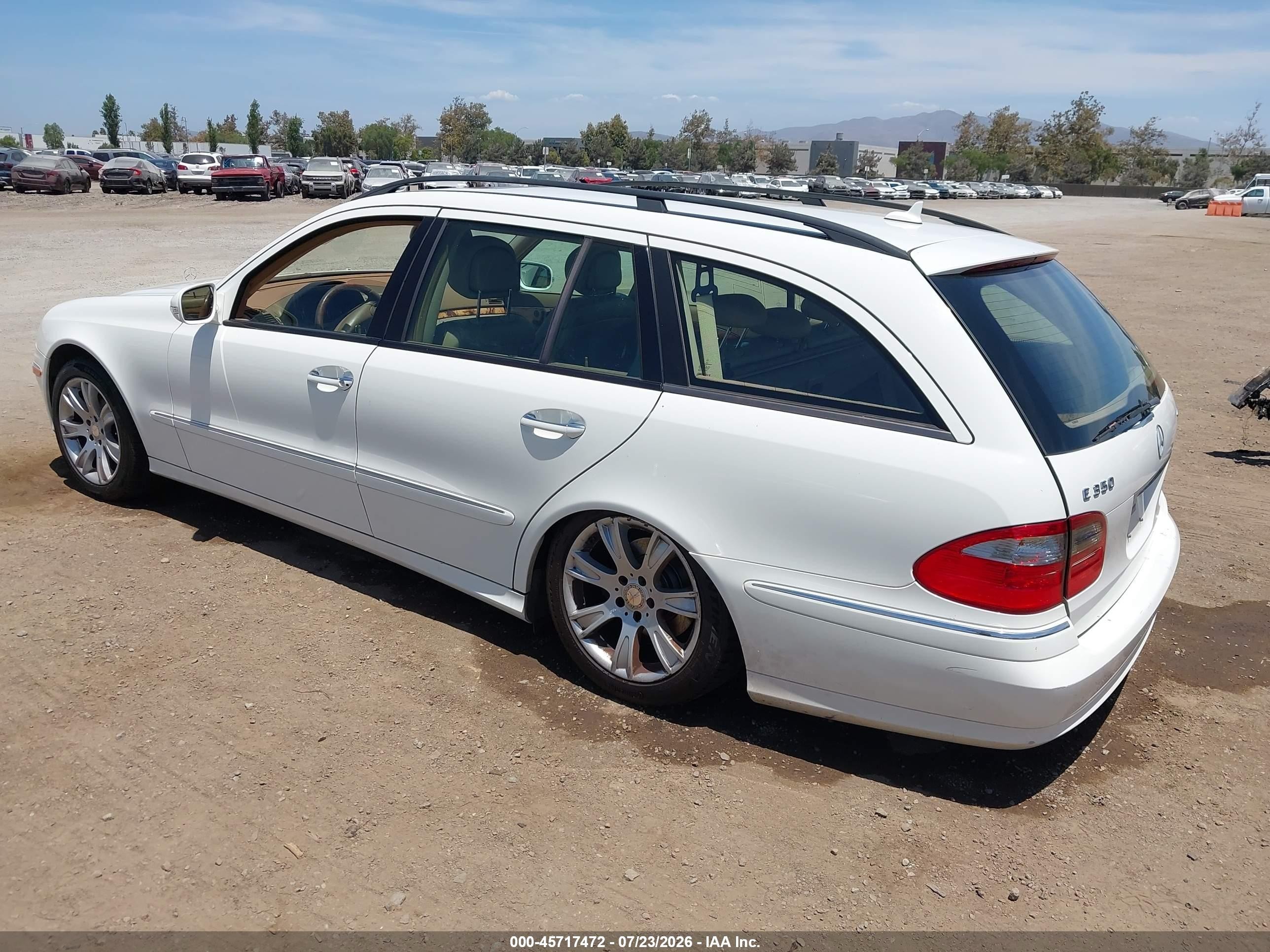 2009 Mercedes-benz E 350 4matic White vin: WDBUH87X49B368628