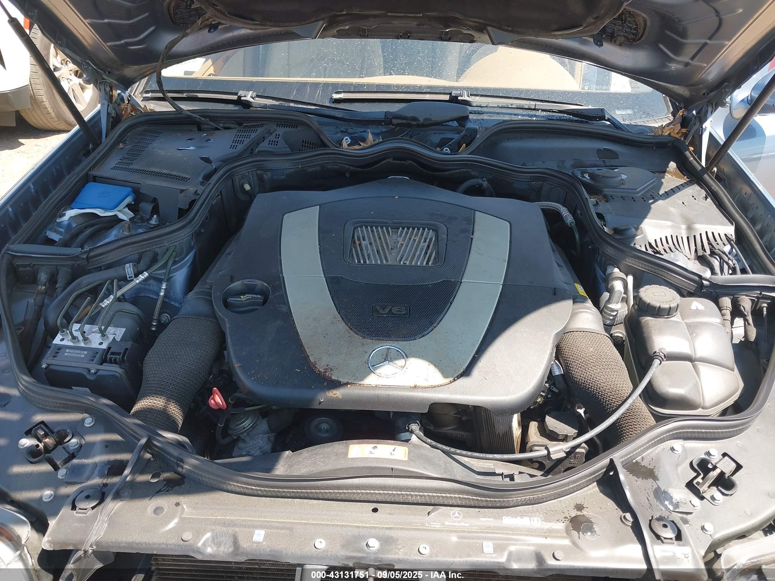 2007 Mercedes-benz E 350 4matic Синий vin: WDBUH87X57B157628