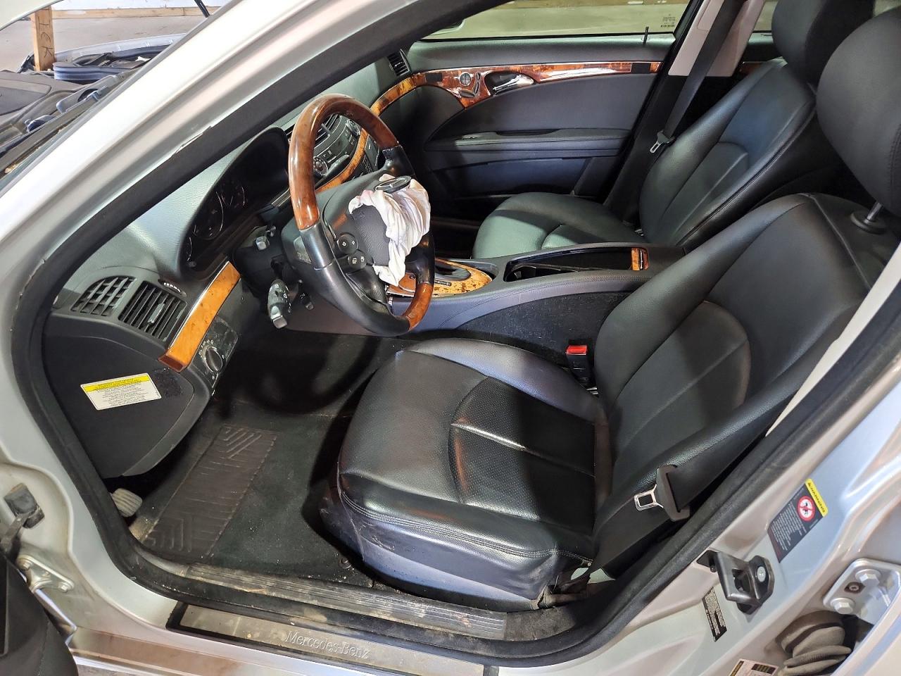 2009 Mercedes-benz E 350 4matic Silver vin: WDBUH87X69B393577