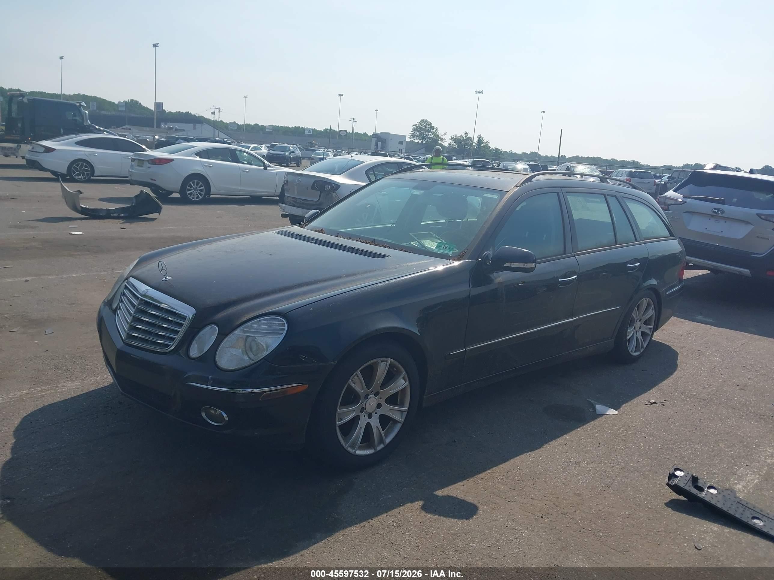 2009 Mercedes-benz E 350 4matic Black vin: WDBUH87X69B438369
