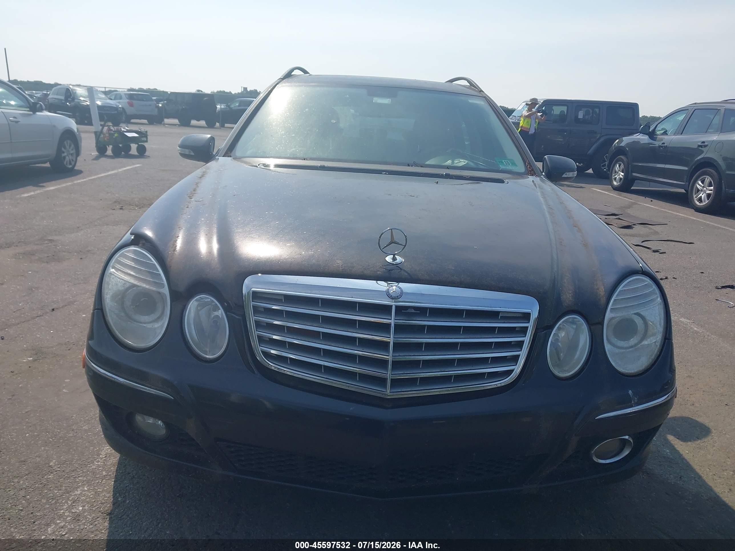 2009 Mercedes-benz E 350 4matic Black vin: WDBUH87X69B438369