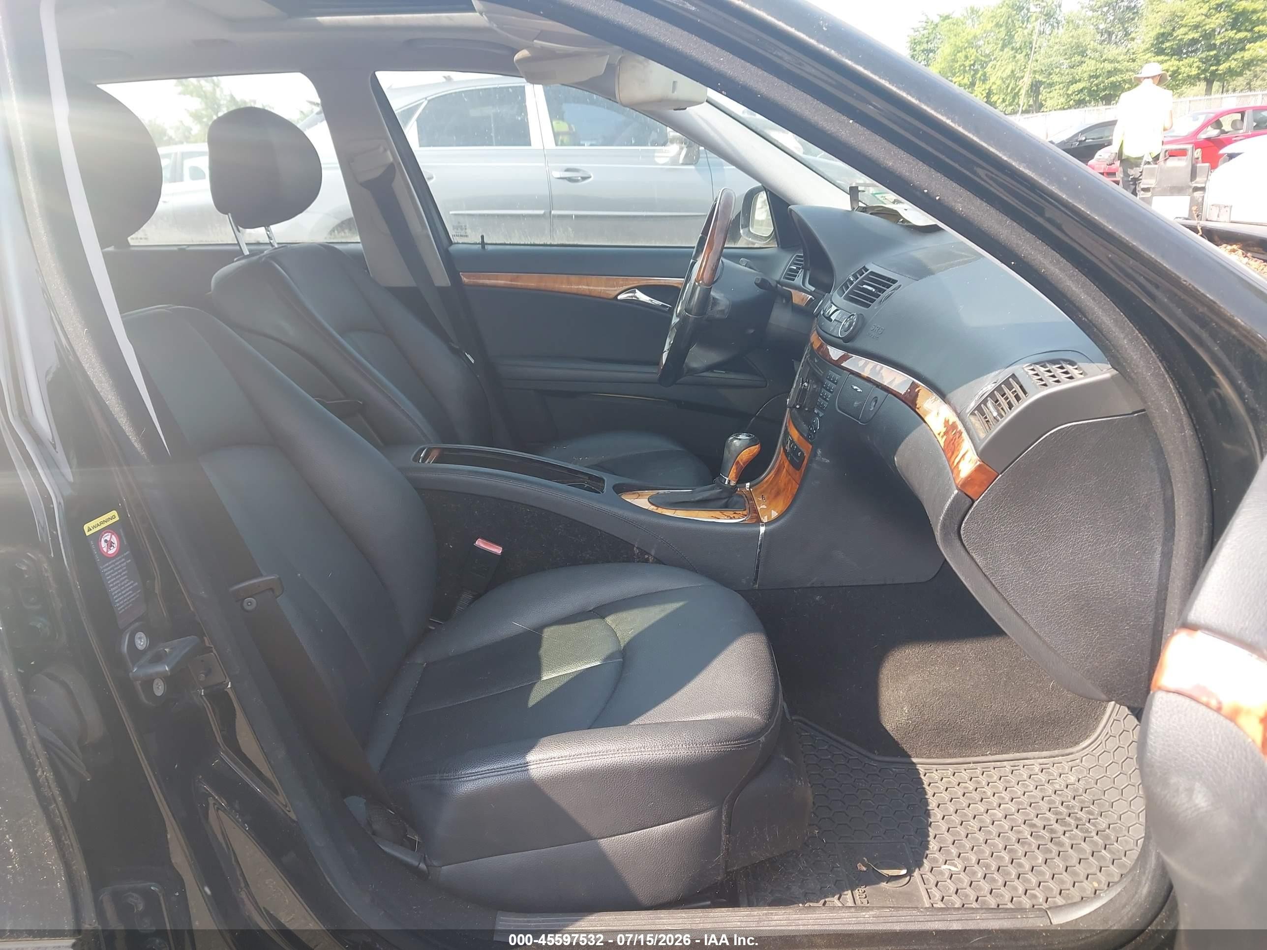 2009 Mercedes-benz E 350 4matic Black vin: WDBUH87X69B438369