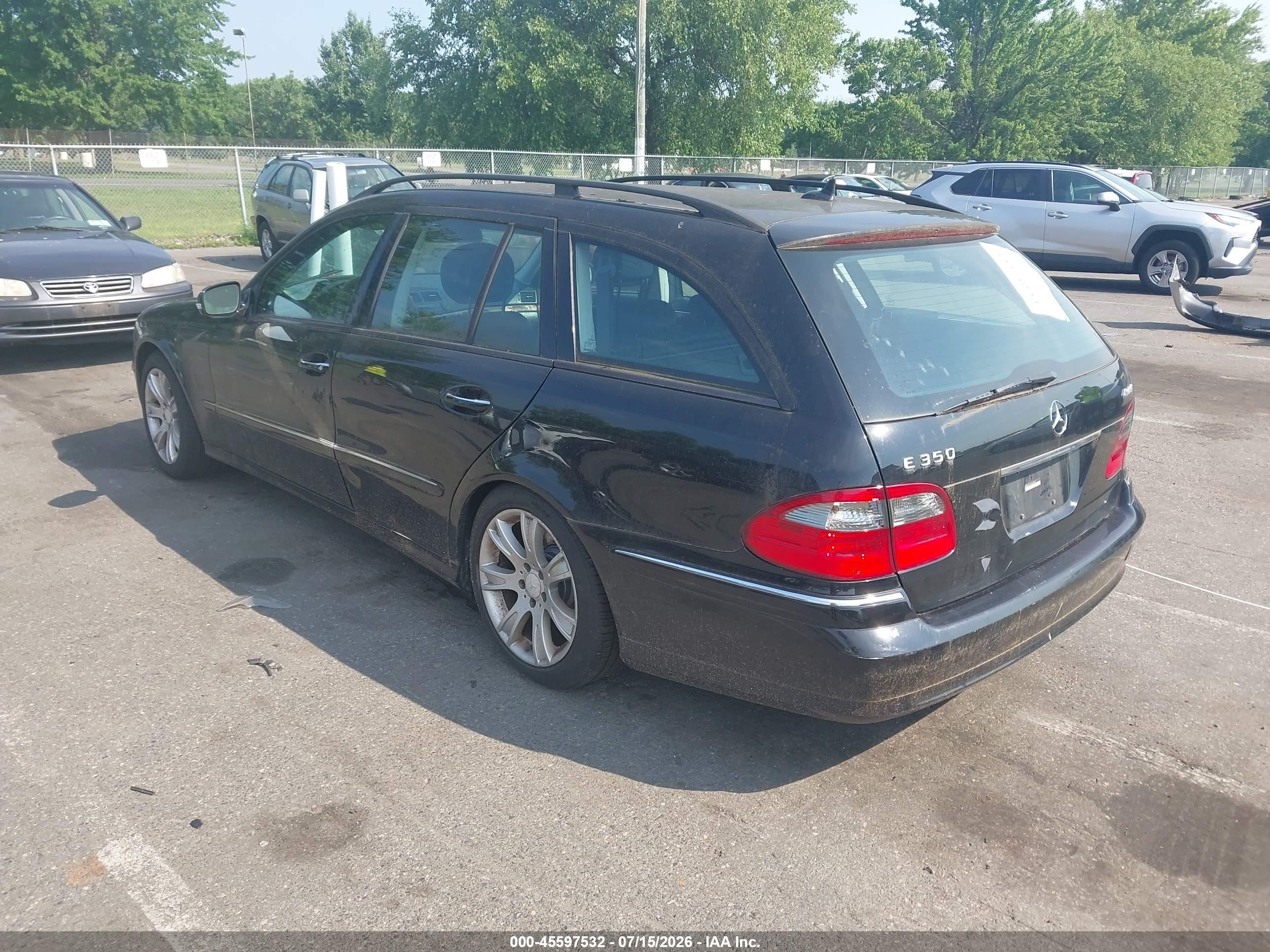 2009 Mercedes-benz E 350 4matic Black vin: WDBUH87X69B438369