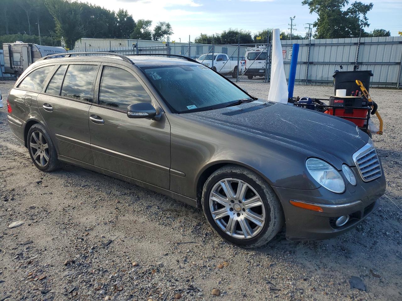 2008 Mercedes-benz E 350 4matic Wagon Gray vin: WDBUH87X88B314215