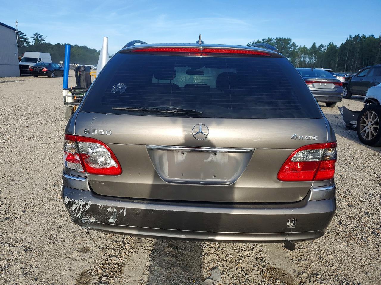 2008 Mercedes-benz E 350 4matic Wagon Gray vin: WDBUH87X88B314215
