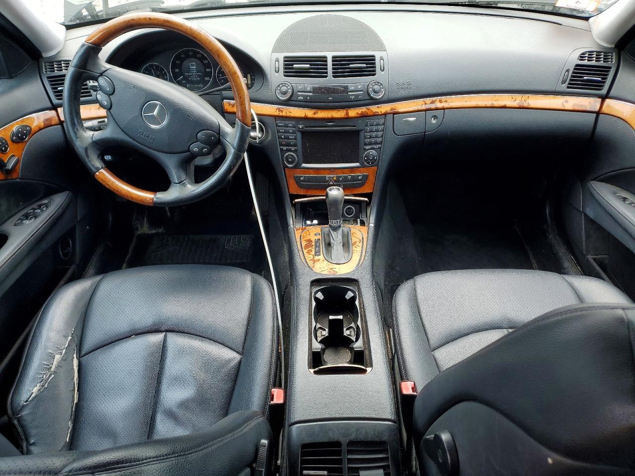 2009 Mercedes-benz E 350 4matic Black vin: WDBUH87X89B380216