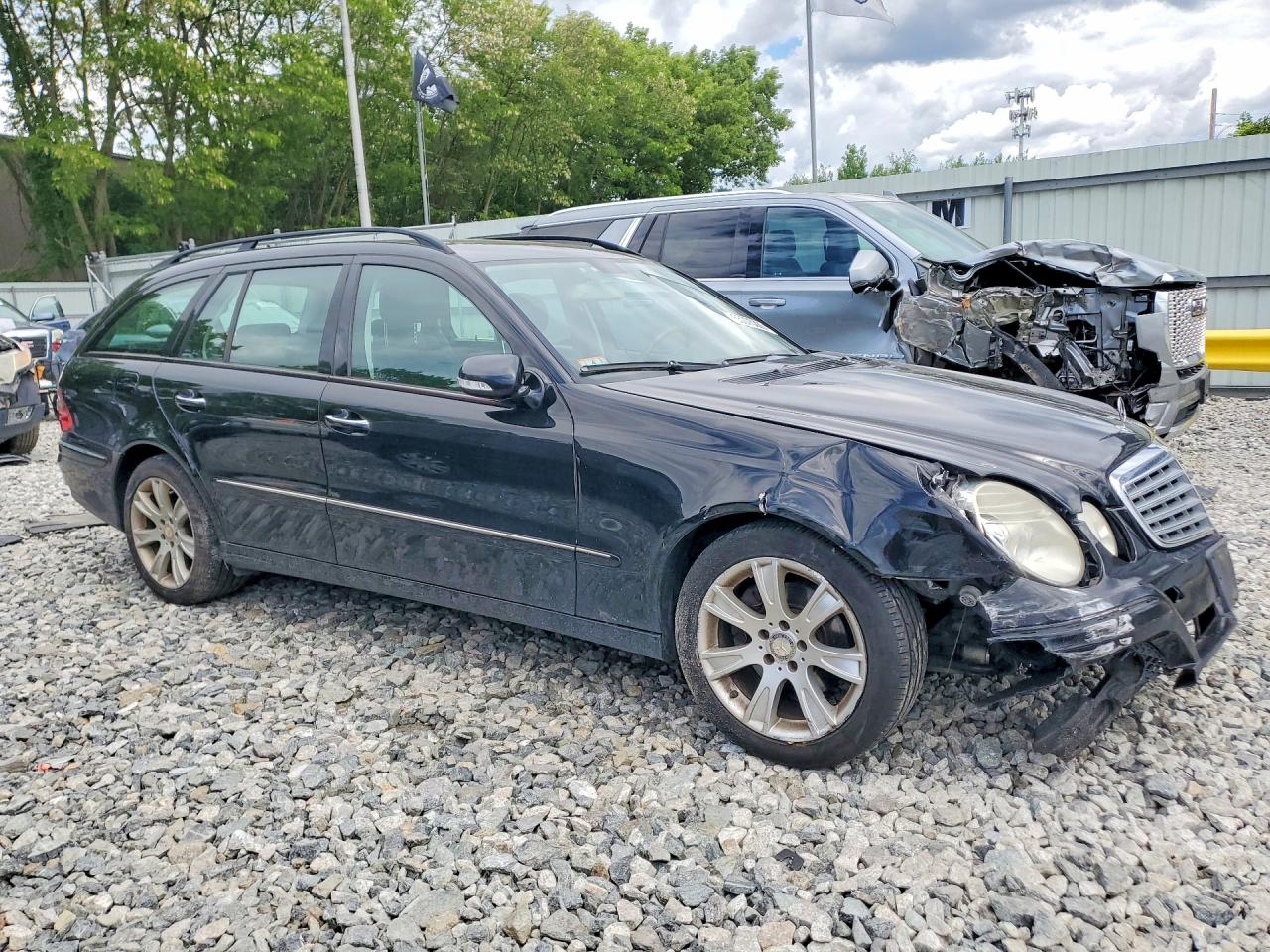 2009 Mercedes-benz E 350 4matic Black vin: WDBUH87X89B380216