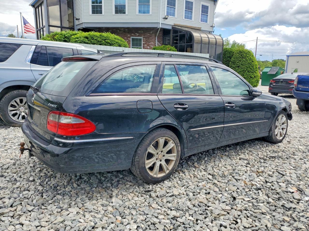 2009 Mercedes-benz E 350 4matic Black vin: WDBUH87X89B380216