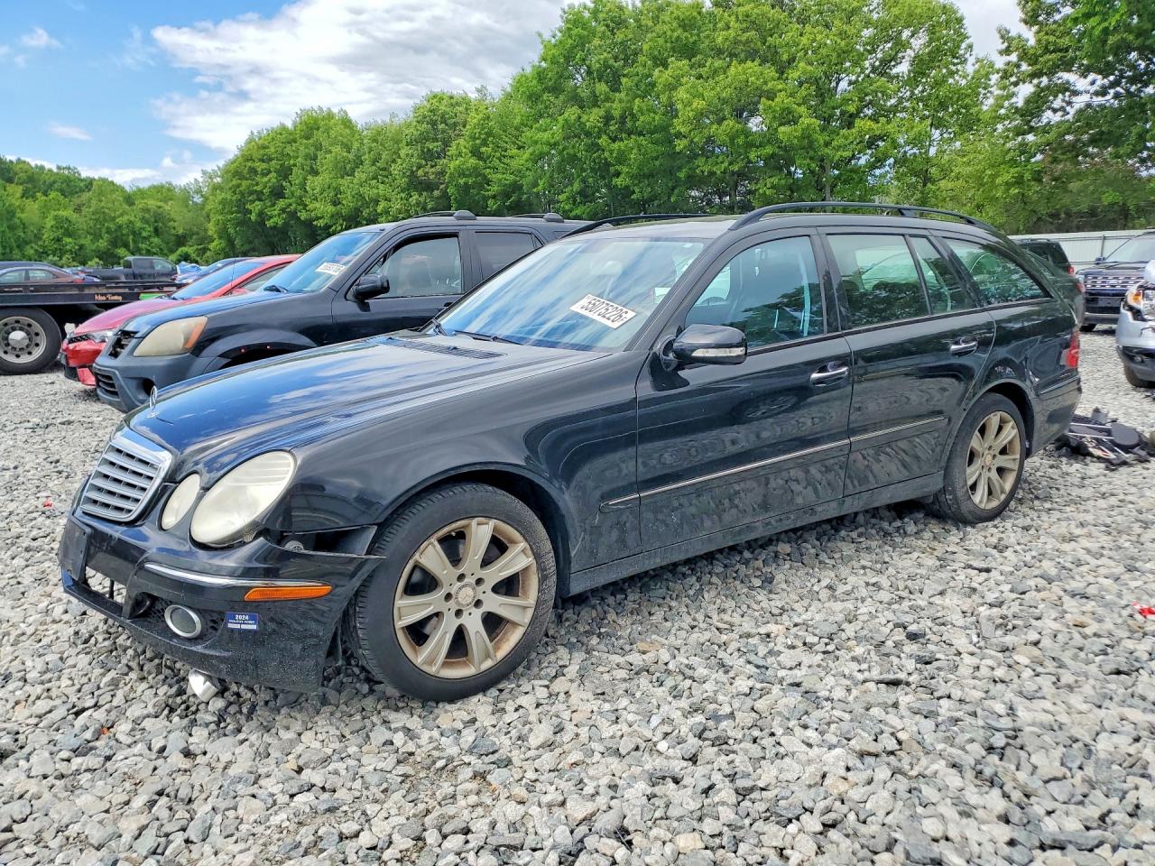 2009 Mercedes-benz E 350 4matic Black vin: WDBUH87X89B380216