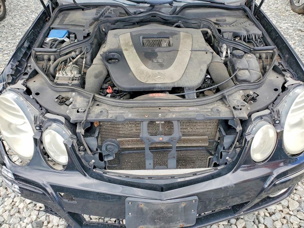 2009 Mercedes-benz E 350 4matic Black vin: WDBUH87X89B380216