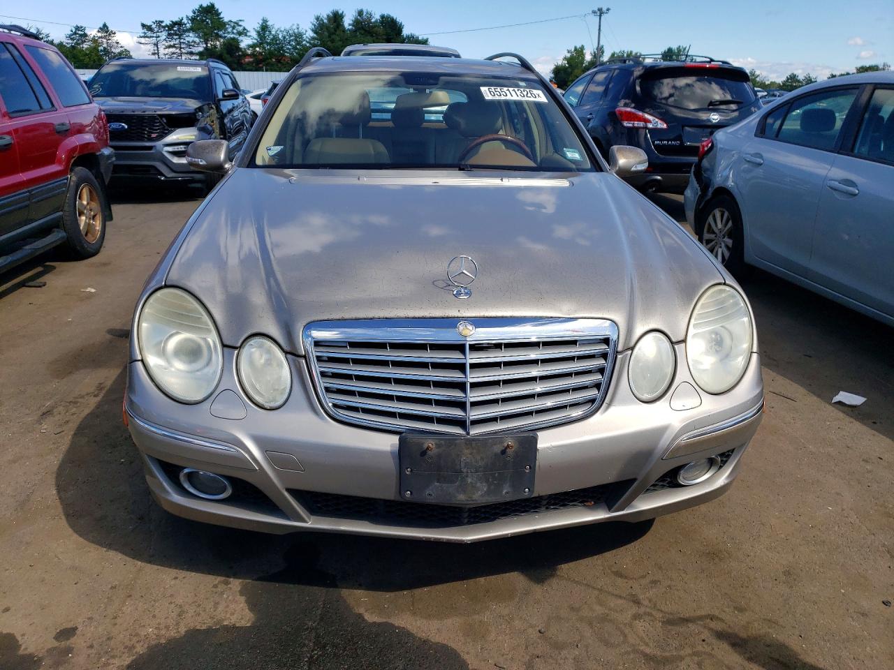 2007 Mercedes-benz E 350 4matic Wagon Tan vin: WDBUH87X97X216652