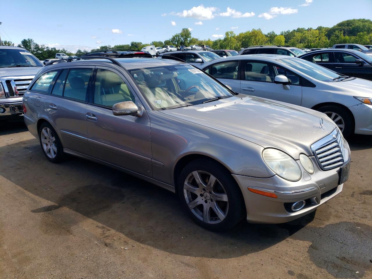 2007 Mercedes-benz E 350 4matic Wagon Tan vin: WDBUH87X97X216652