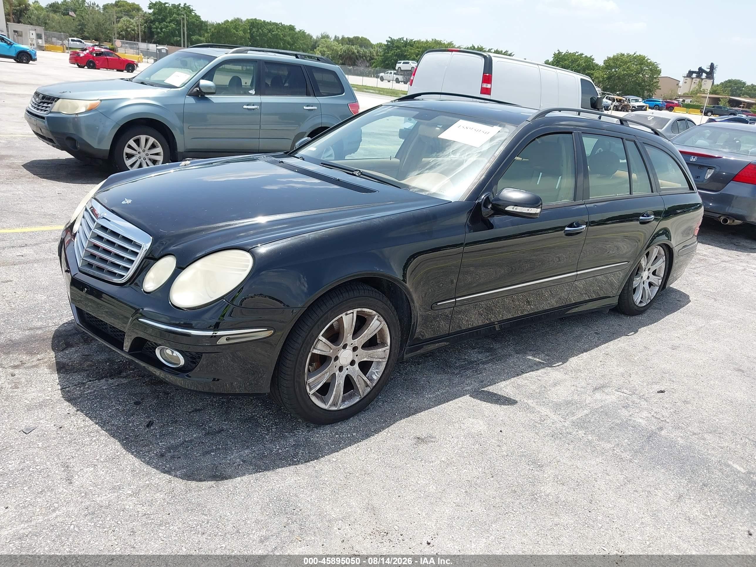 2009 Mercedes-benz E 350 4matic Black vin: WDBUH87X99B400232