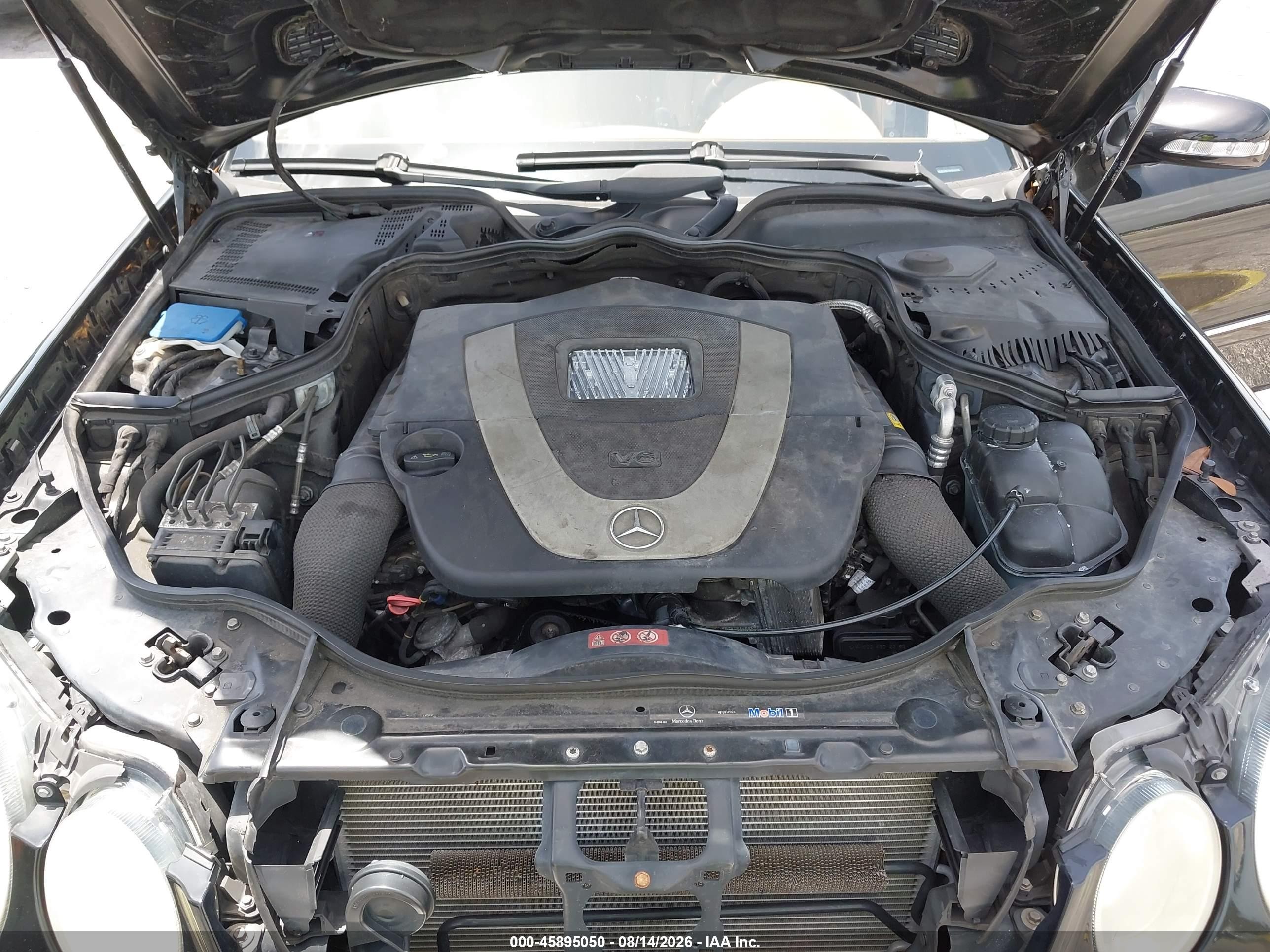 2009 Mercedes-benz E 350 4matic Black vin: WDBUH87X99B400232