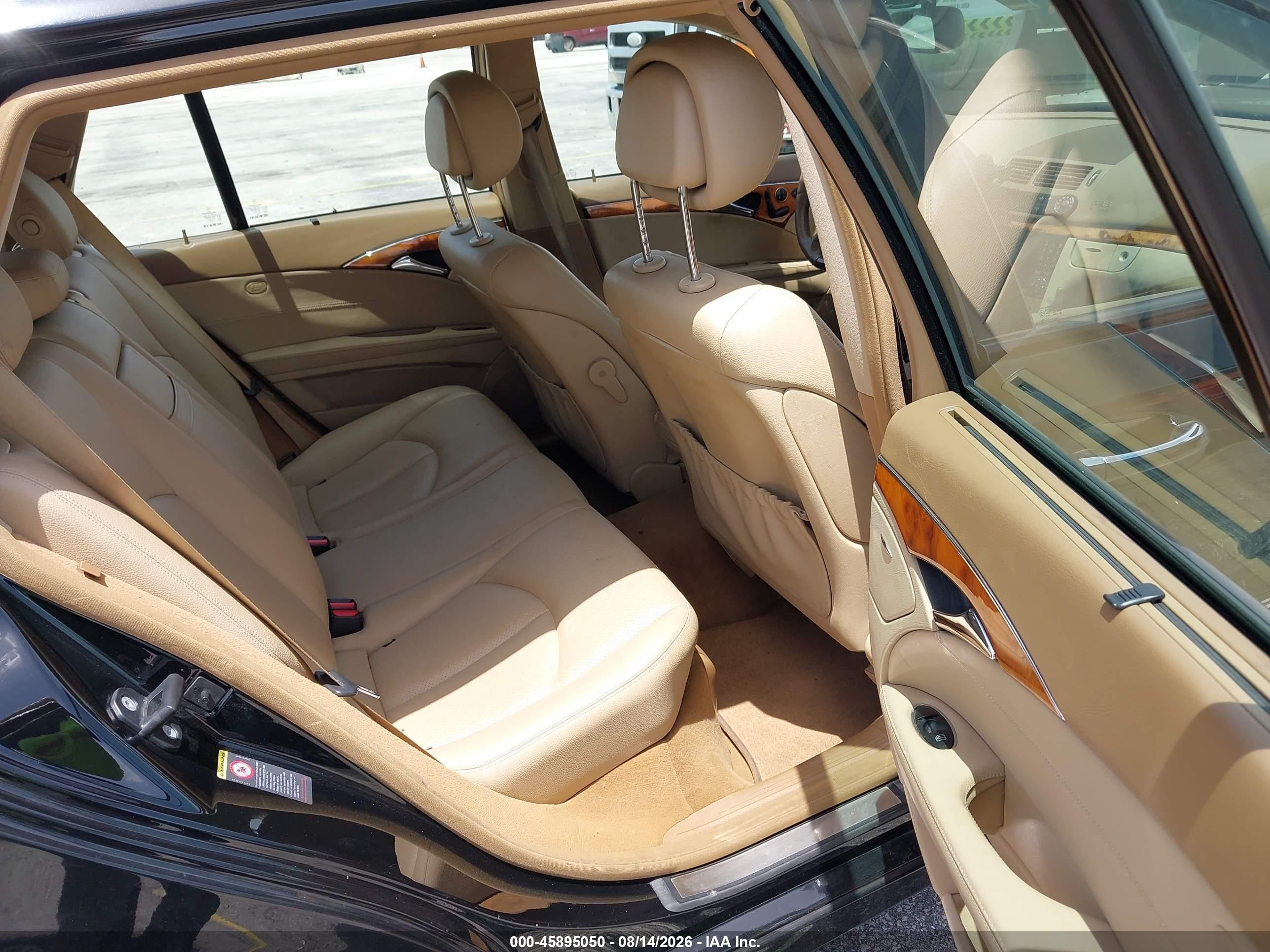 2009 Mercedes-benz E 350 4matic Black vin: WDBUH87X99B400232