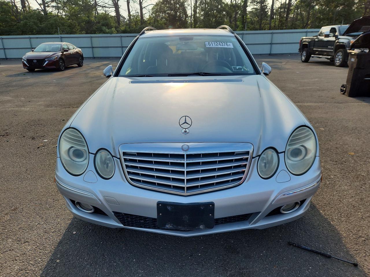 2007 Mercedes-benz E 350 4matic Wagon Silver vin: WDBUH87XX7B173565