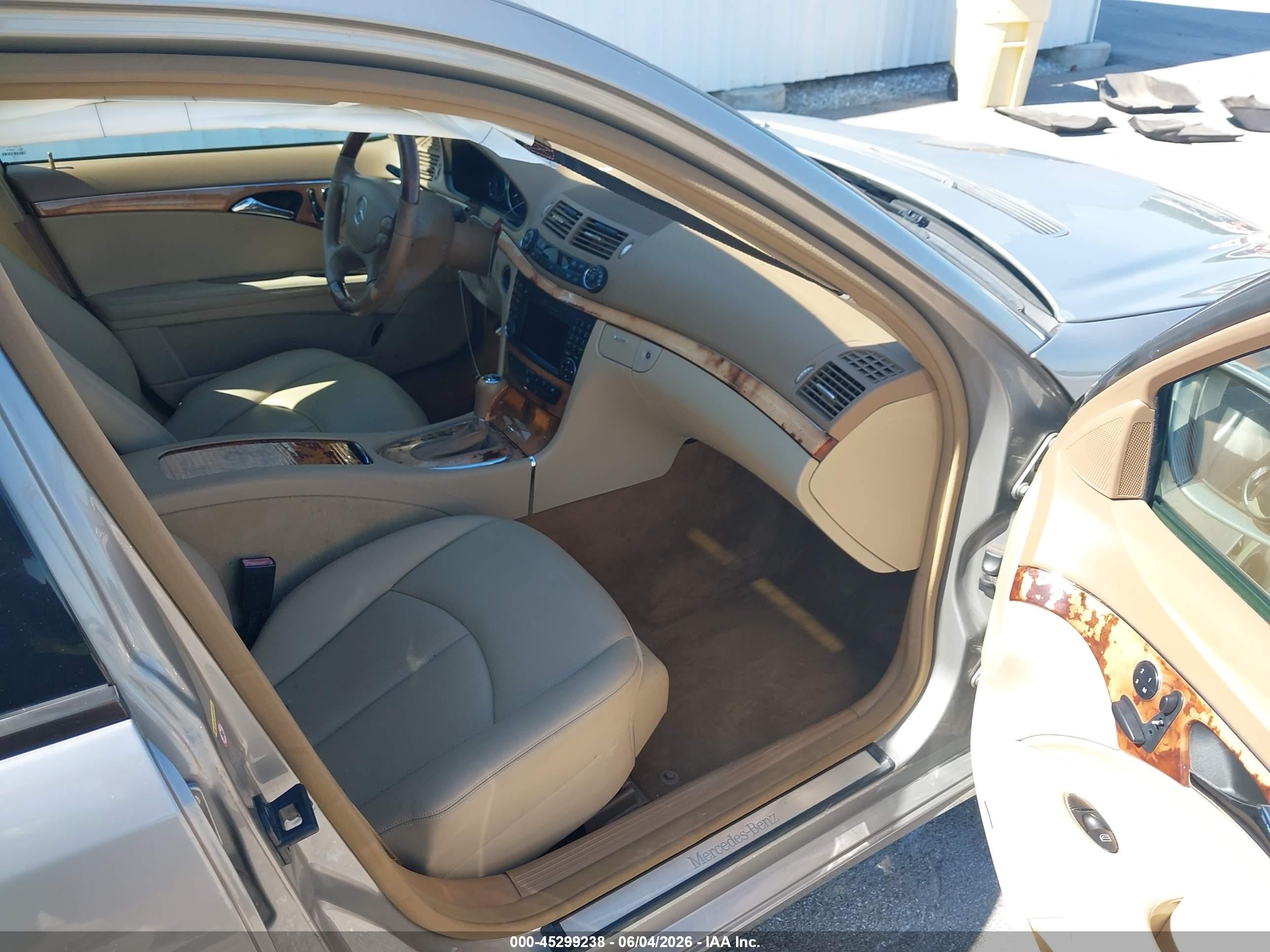 2009 Mercedes-benz E 350 4matic Tan vin: WDBUH87XX9B378659