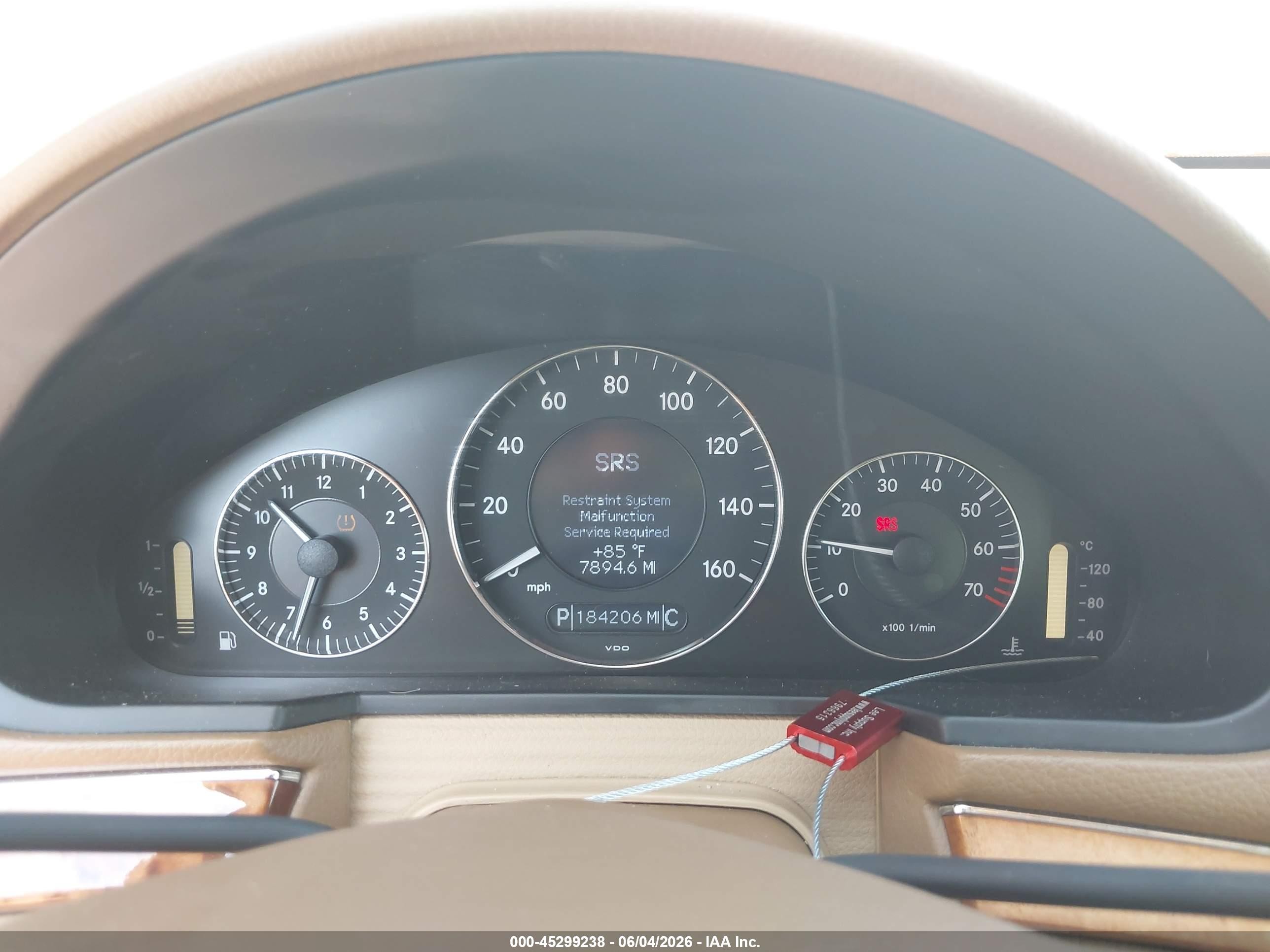 2009 Mercedes-benz E 350 4matic Tan vin: WDBUH87XX9B378659