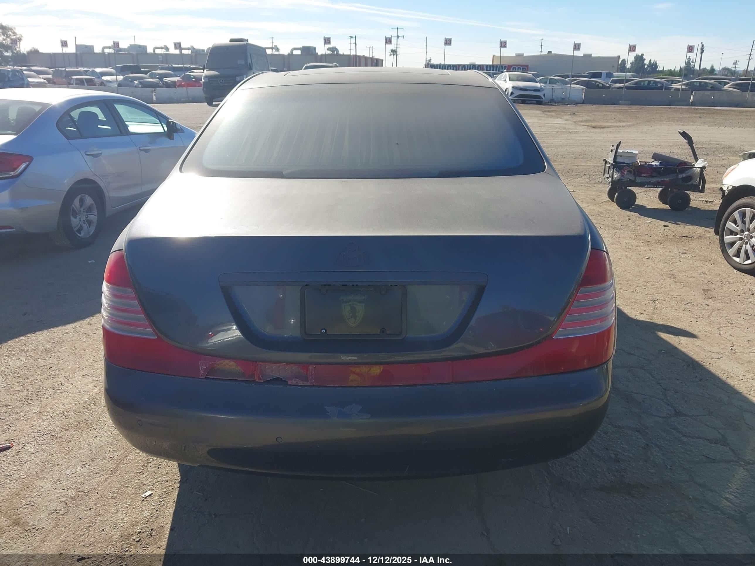 2004 Maybach 57   Black vin: WDBVF78J64A000495