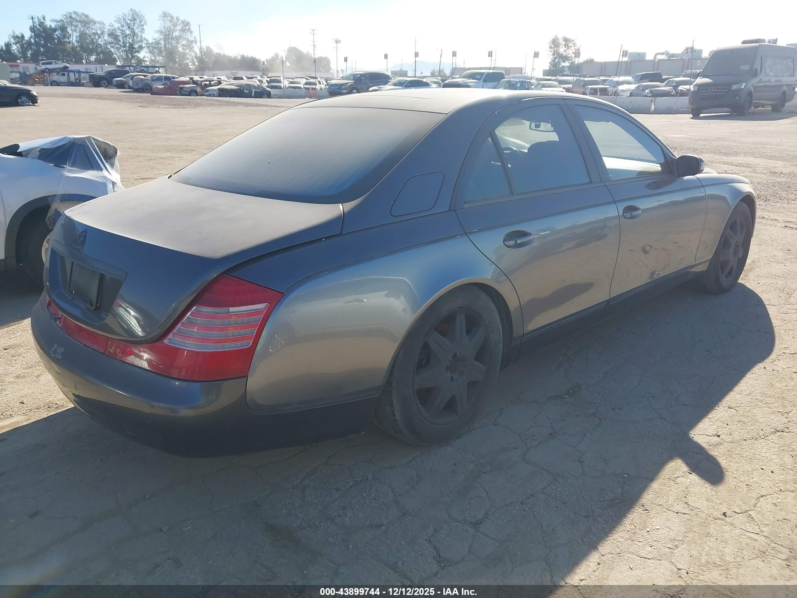 2004 Maybach 57   Black vin: WDBVF78J64A000495