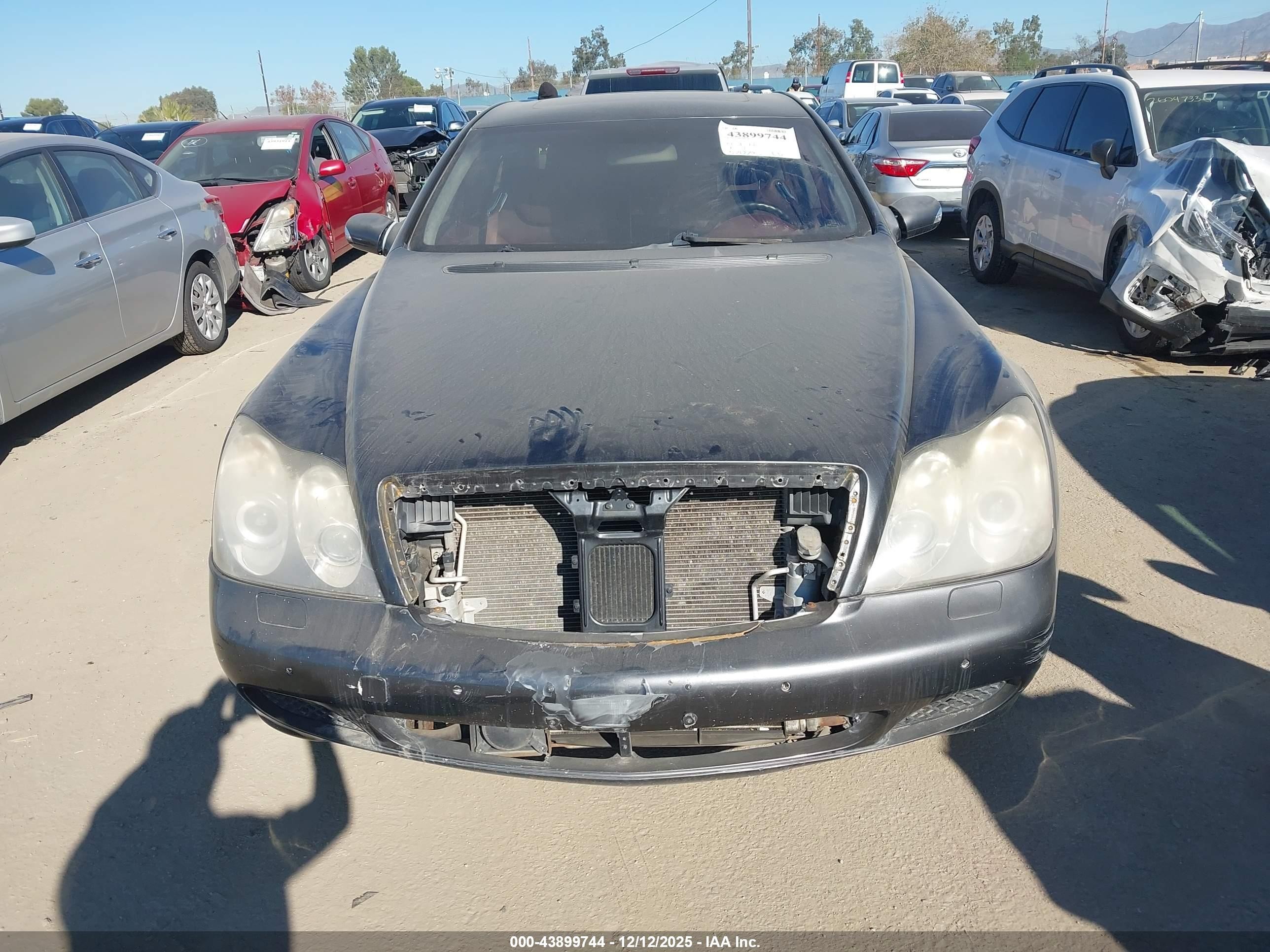 2004 Maybach 57   Black vin: WDBVF78J64A000495