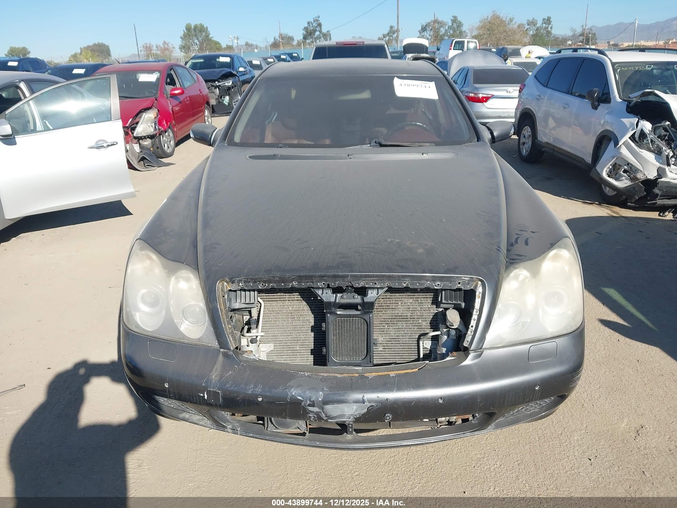 2004 Maybach 57   Black vin: WDBVF78J64A000495