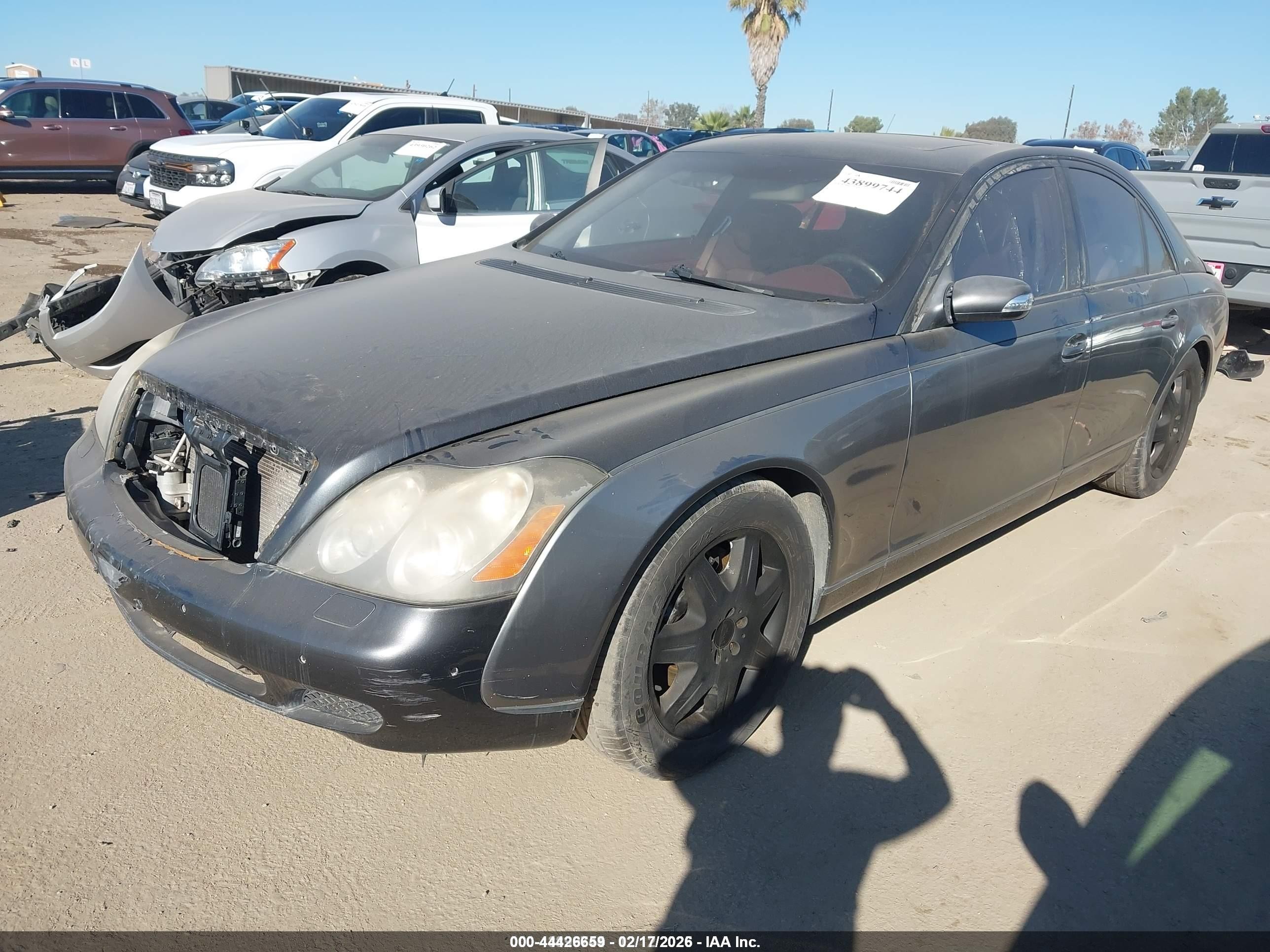 2004 Maybach 57   Black vin: WDBVF78J64A000495
