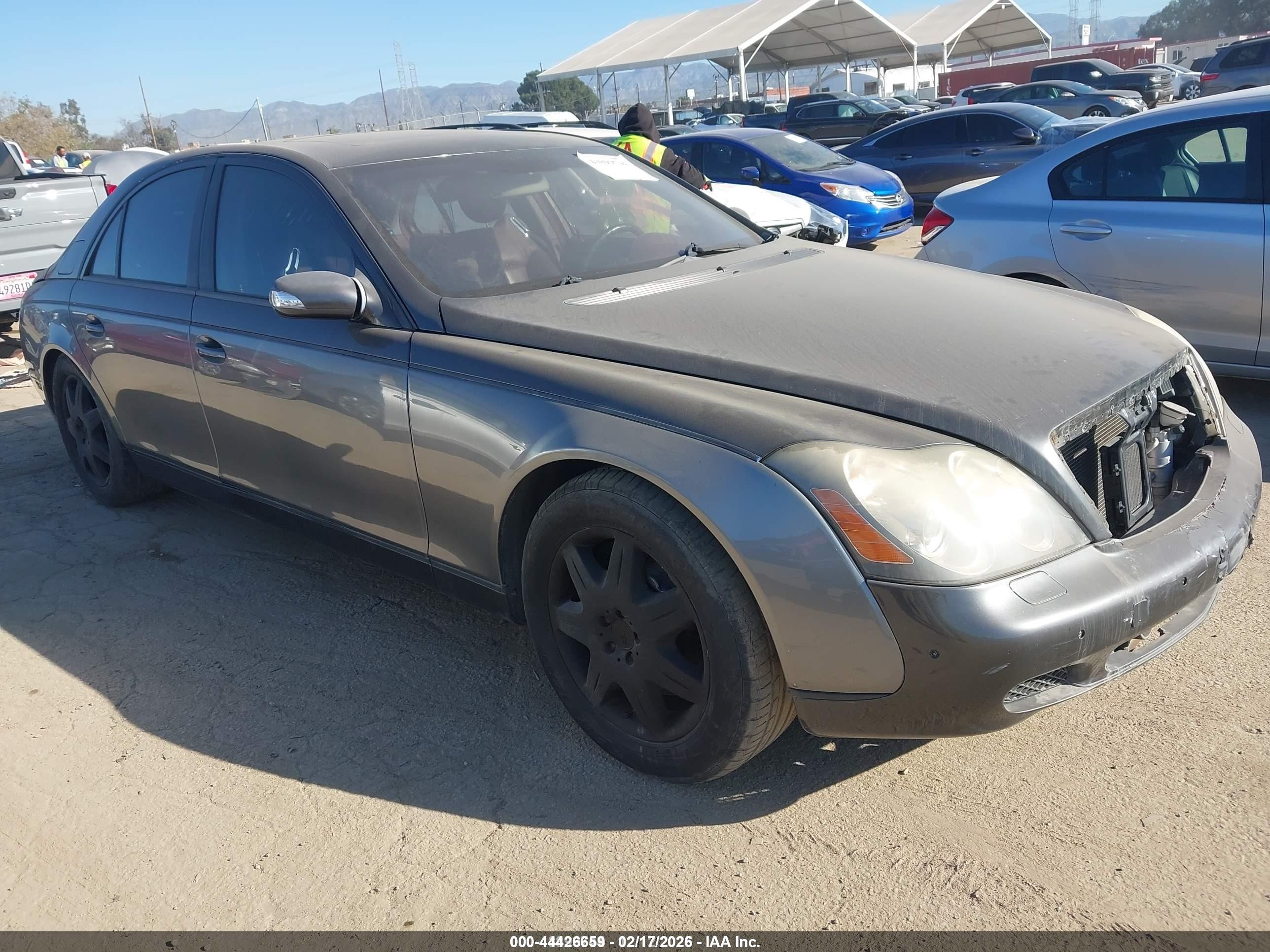 2004 Maybach 57   Black vin: WDBVF78J64A000495