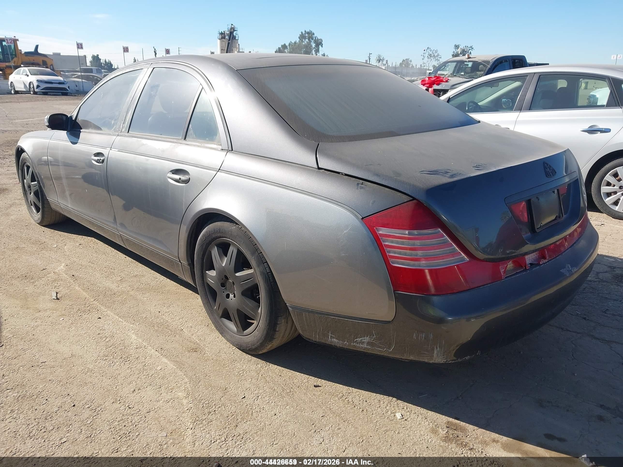 2004 Maybach 57   Black vin: WDBVF78J64A000495