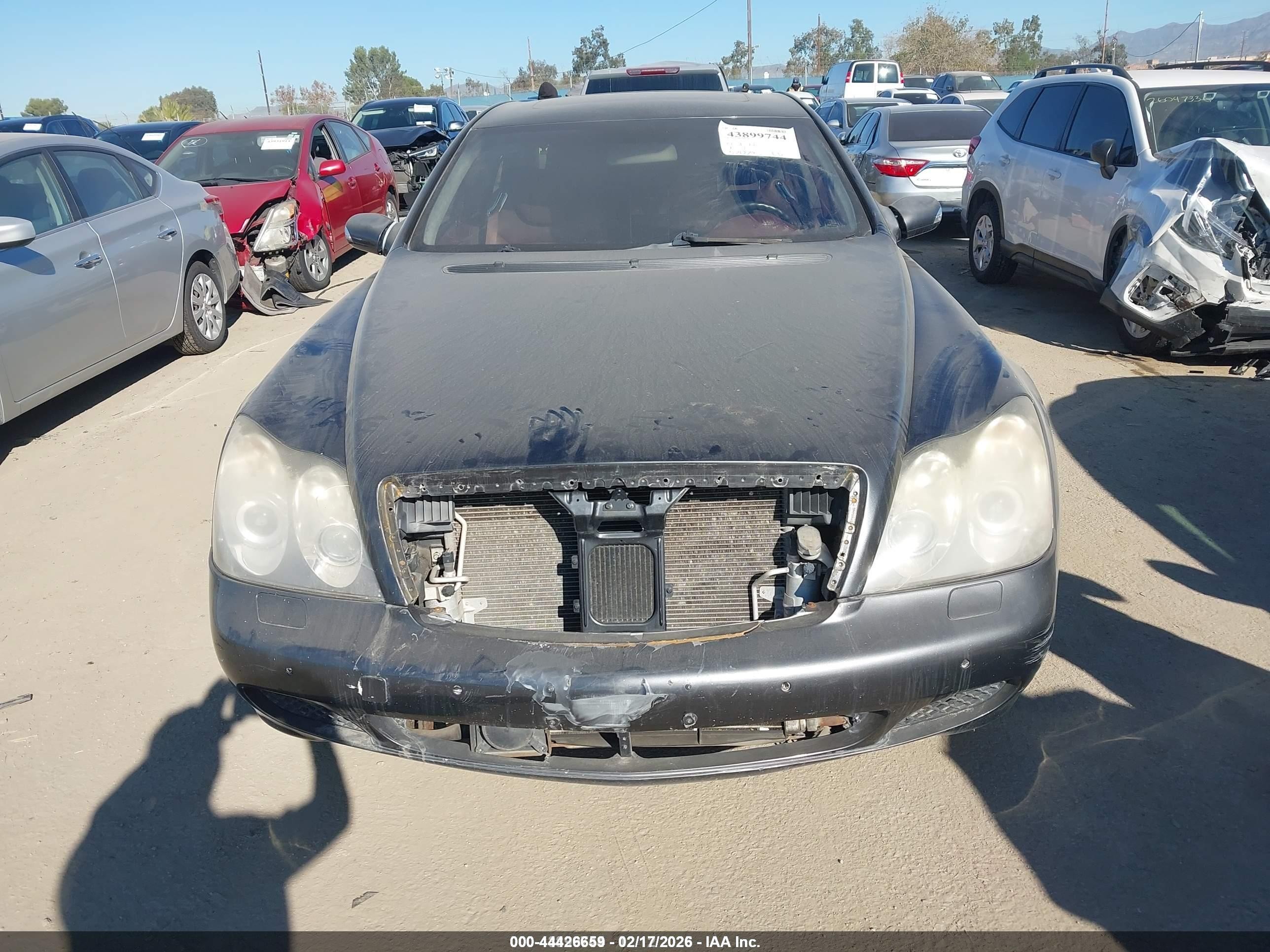 2004 Maybach 57   Black vin: WDBVF78J64A000495