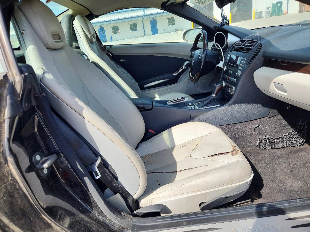 2006 Mercedes-benz Slk 280 Black vin: WDBWK54F06F115122