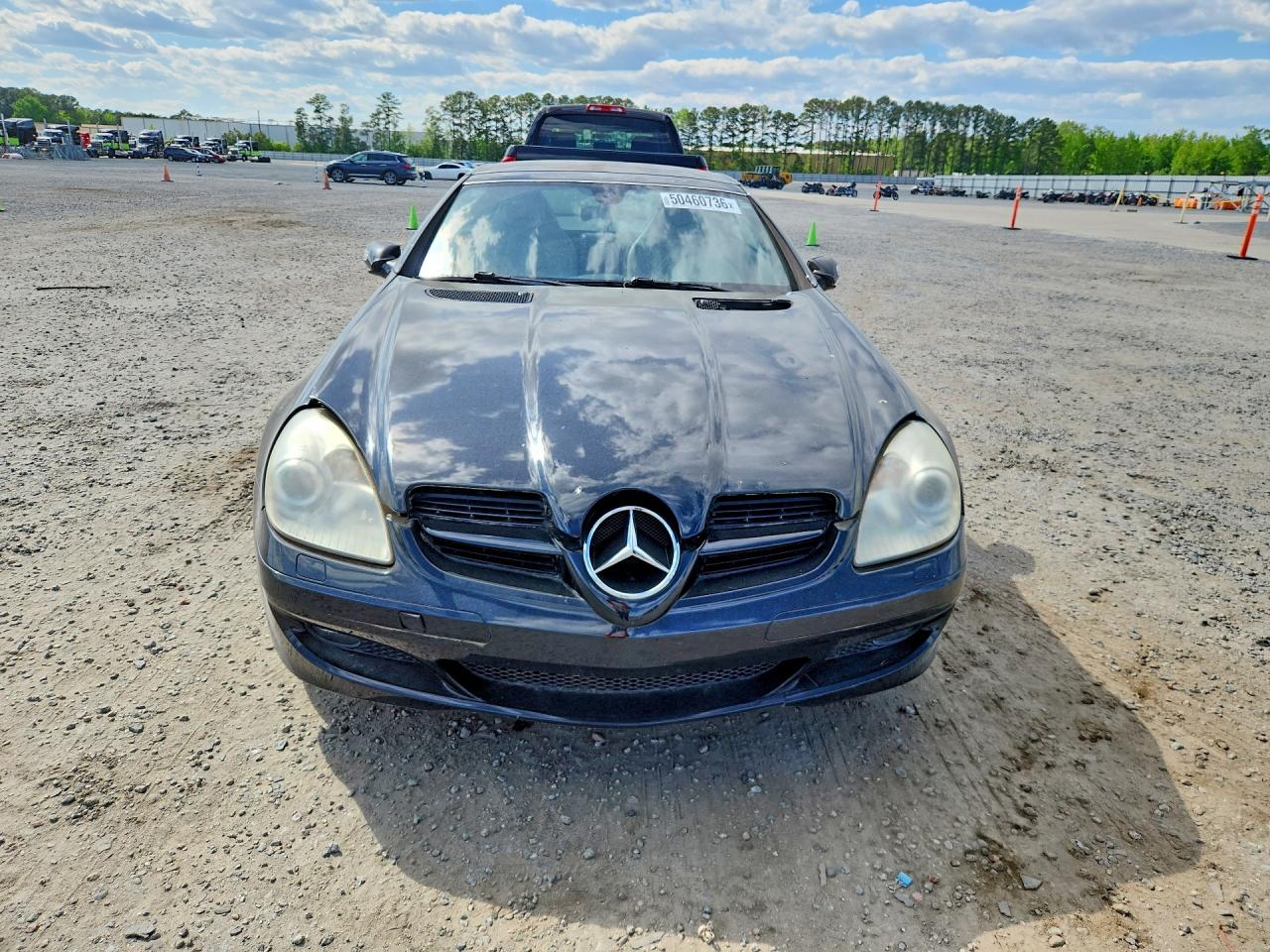 2006 Mercedes-benz Slk 280 Black vin: WDBWK54F06F115122
