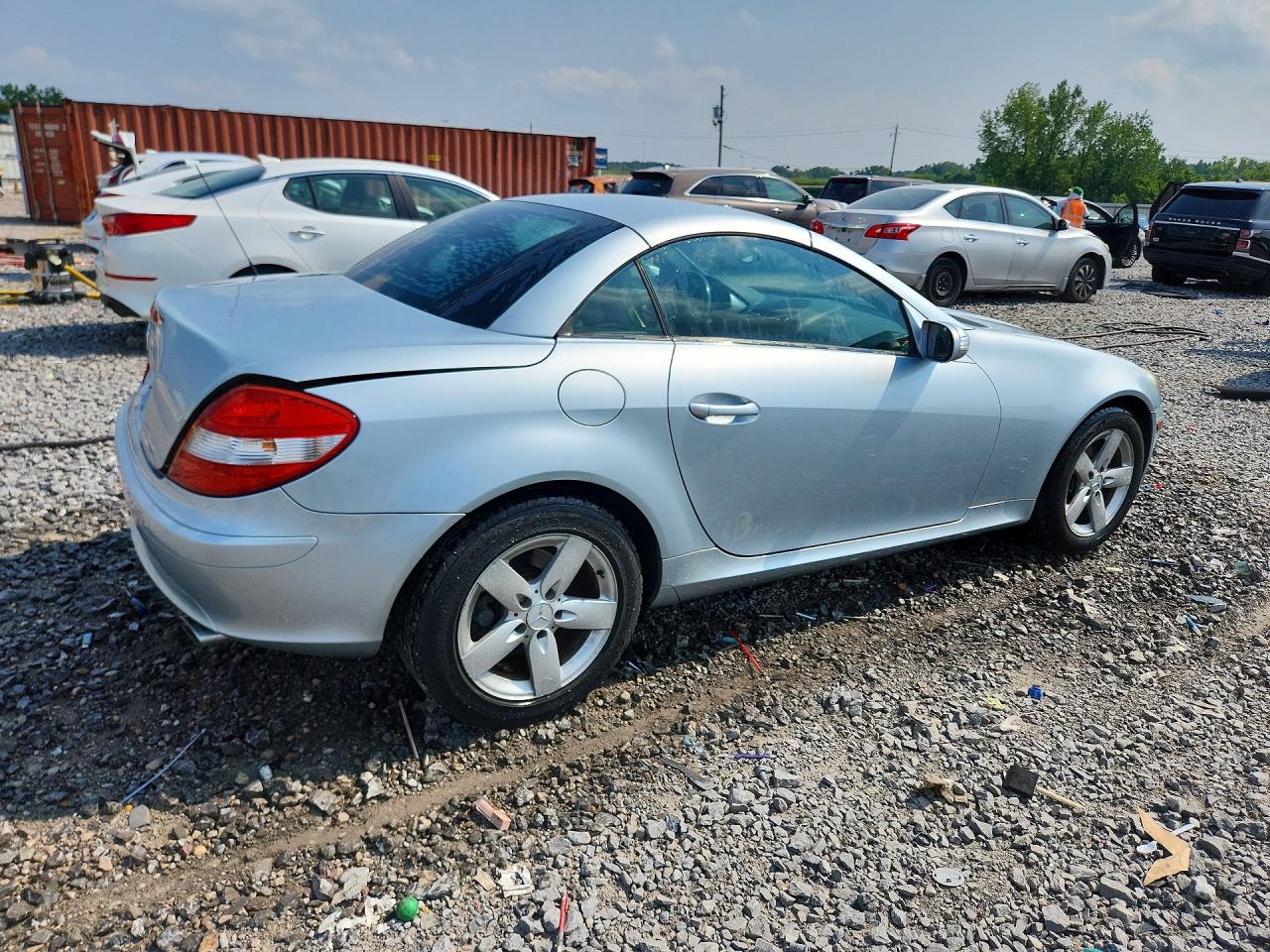 2006 Mercedes-benz Slk 280 Серебряный vin: WDBWK54F16F133225