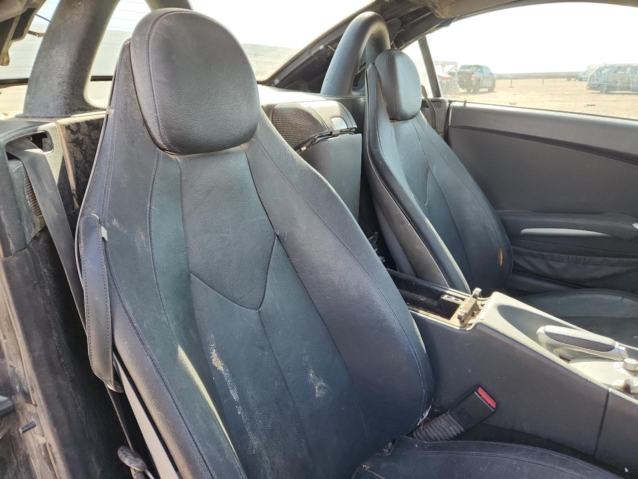 2007 Mercedes-benz Slk 280 Black vin: WDBWK54F27F139827