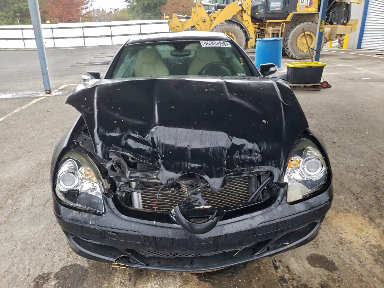 2007 Mercedes-benz Slk 280 Черный vin: WDBWK54F27F156269