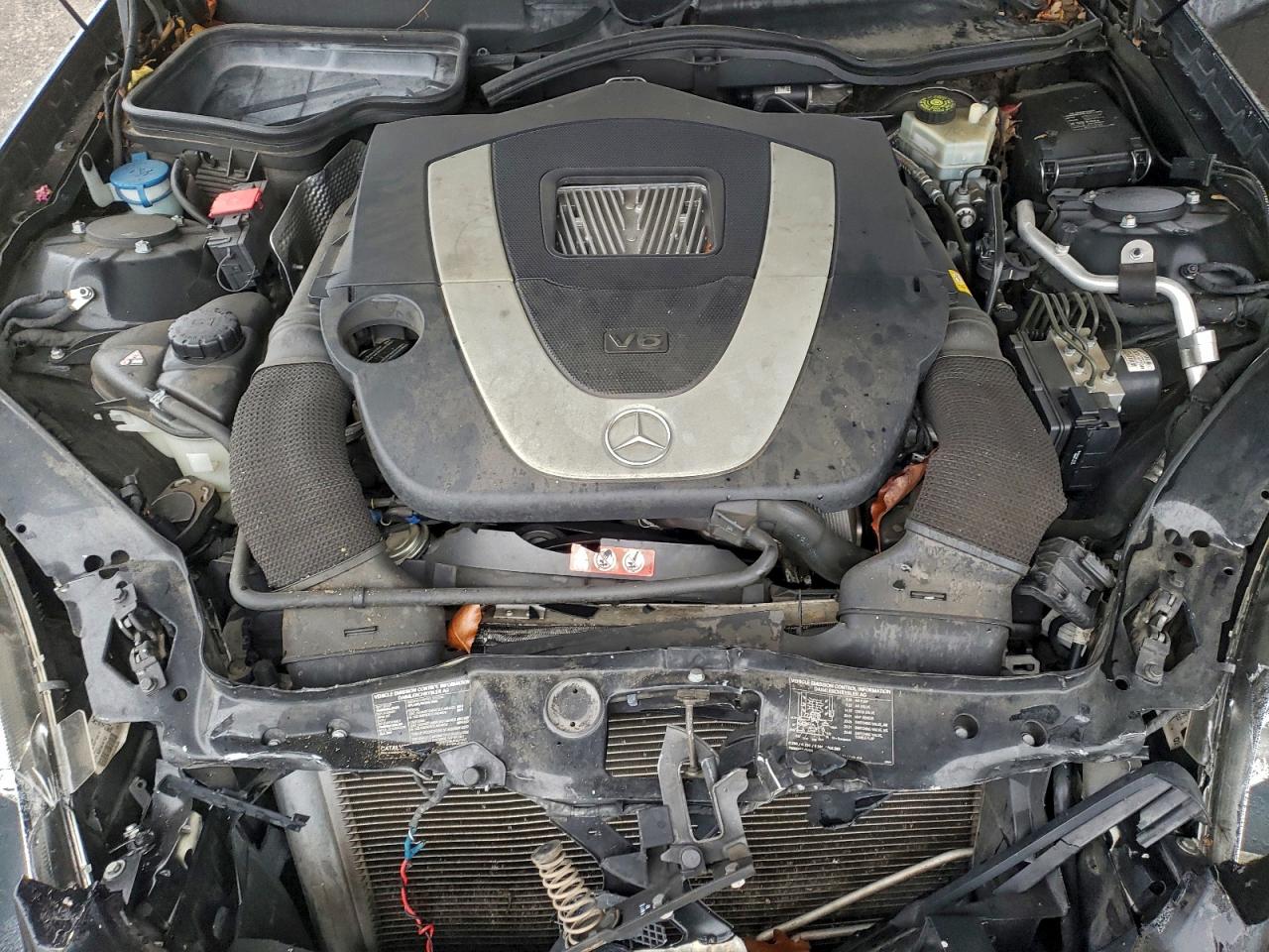 2007 Mercedes-benz Slk 280 Черный vin: WDBWK54F27F156269